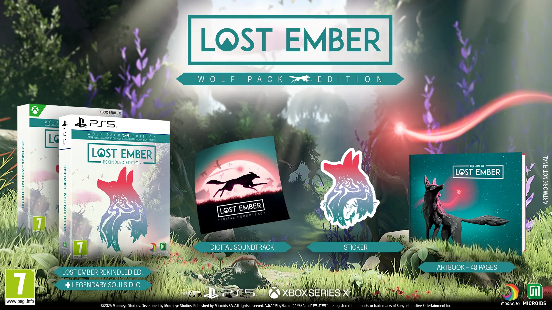 Lost Ember Wolf Pack Edition arriva su PlayStation 5 e Xbox Series: natura selvaggia e misteri da scoprire