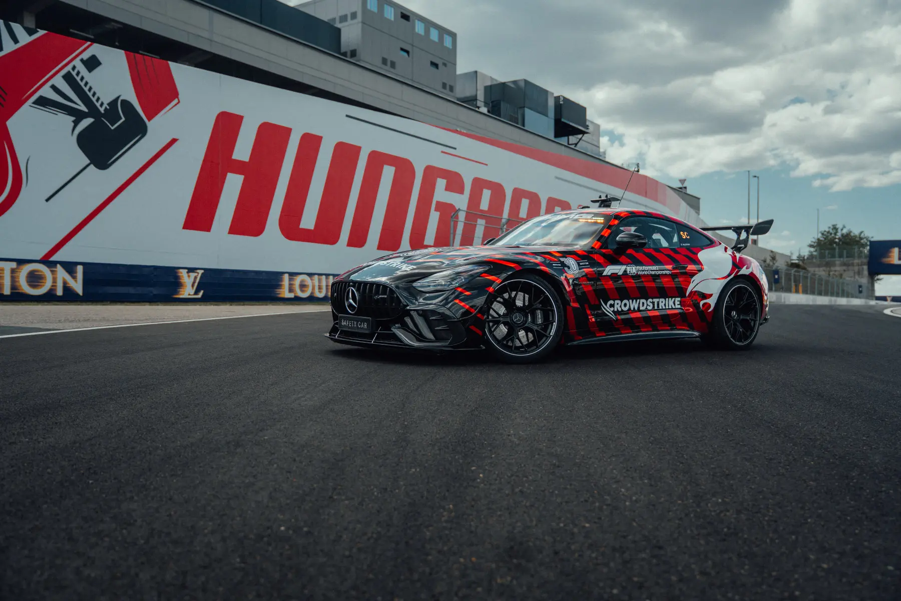 Debutto all'Hungaroring per la nuova Mercedes-AMG GT 63 PRO 4MATIC+ Safety Car F1