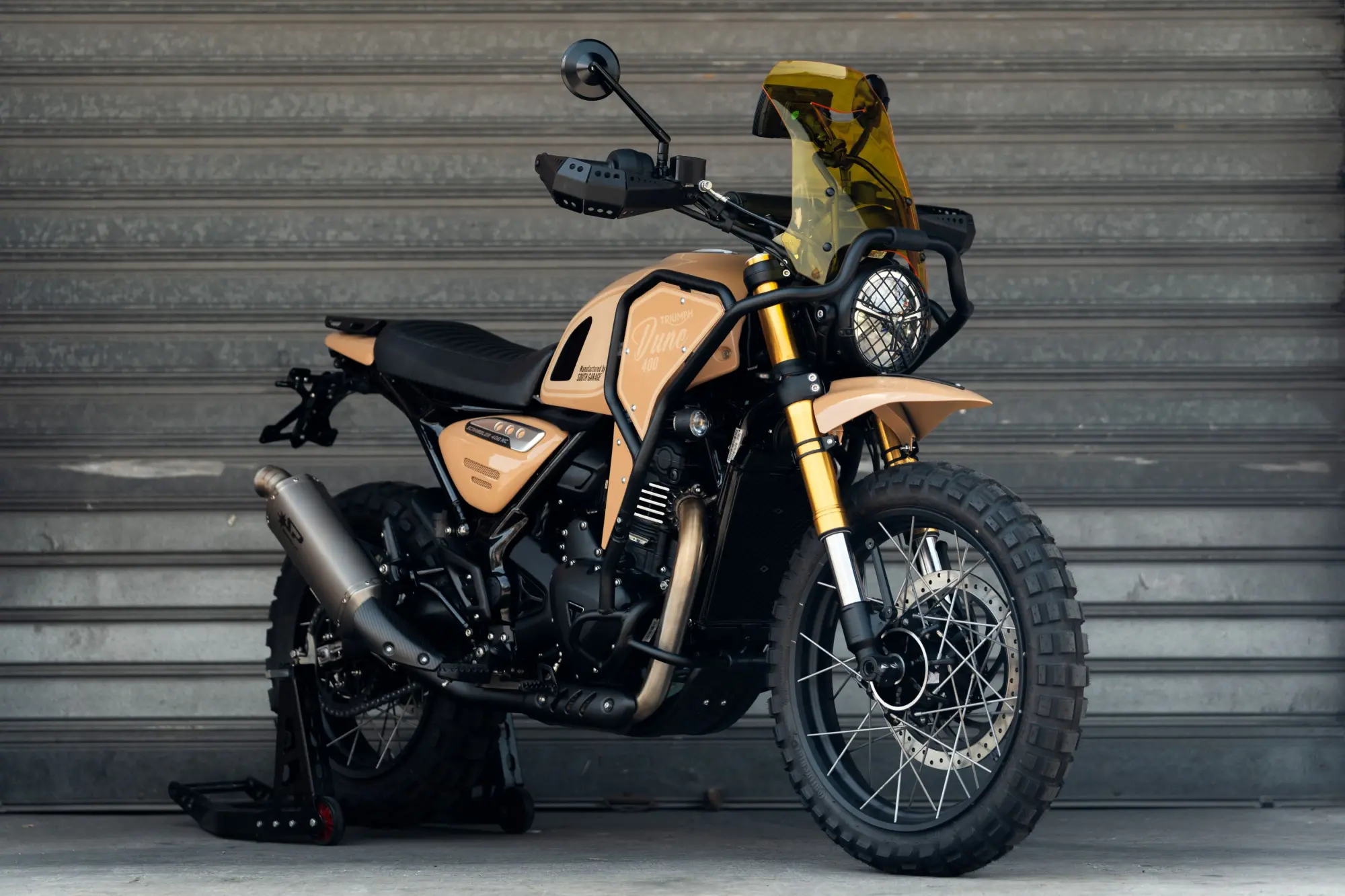 Triumph Dune 400: la nuova special italiana ispirata alle leggendarie offroad