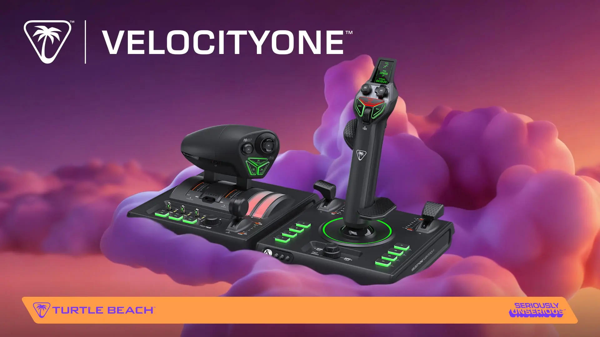 Turtle Beach rivoluziona la simulazione di volo con i nuovi VelocityOne H.O.T.A.S.
