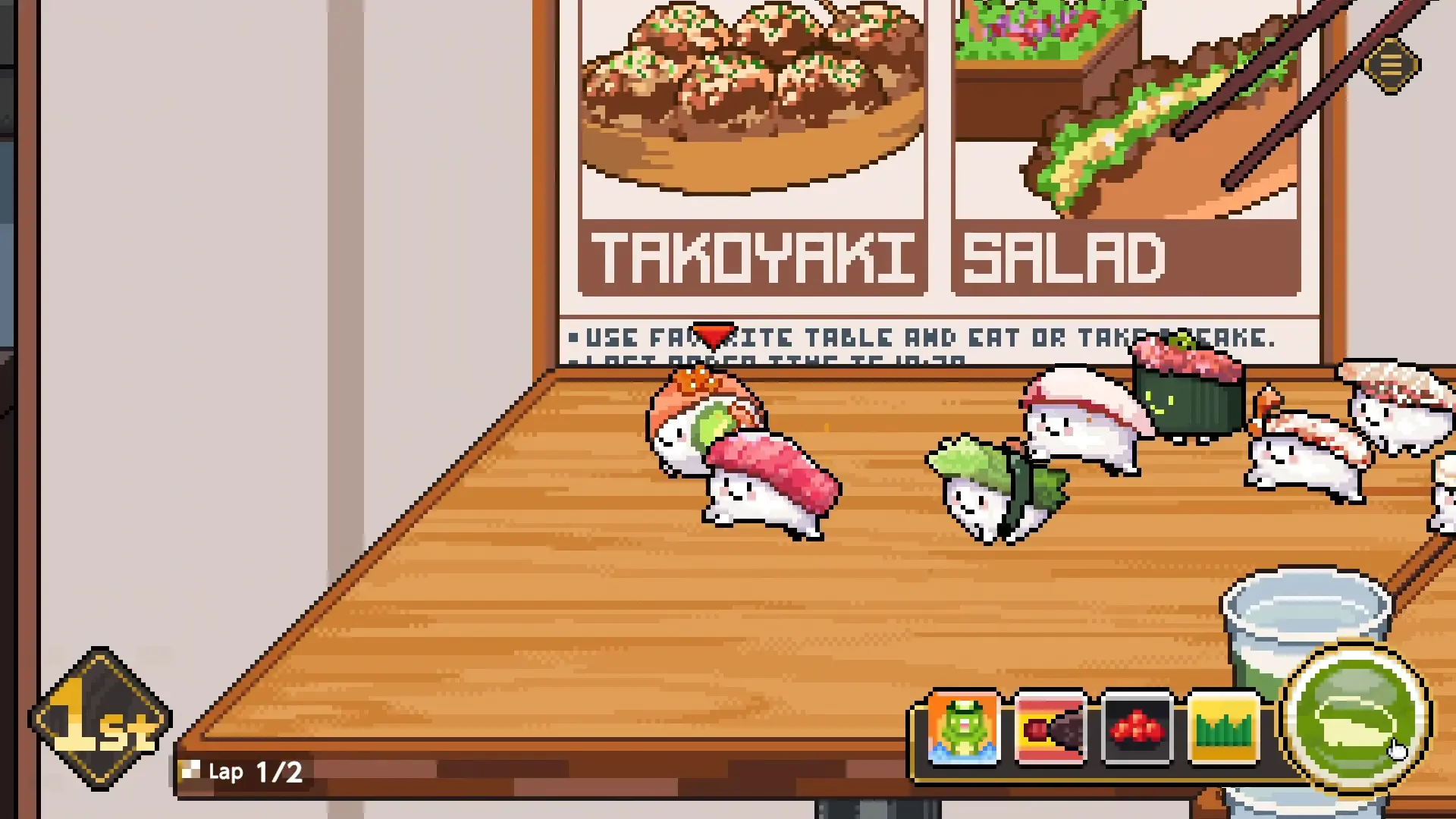 Wabisabi SushiDerby arriva su Nintendo Switch e Steam: corse di sushi tra divertimento e strategia