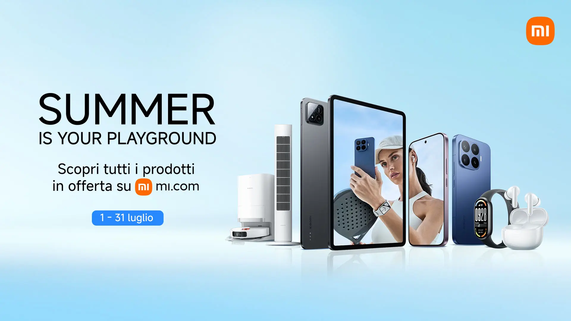 Xiaomi lancia offerte estive su tablet, smartphone e ventilatori smart