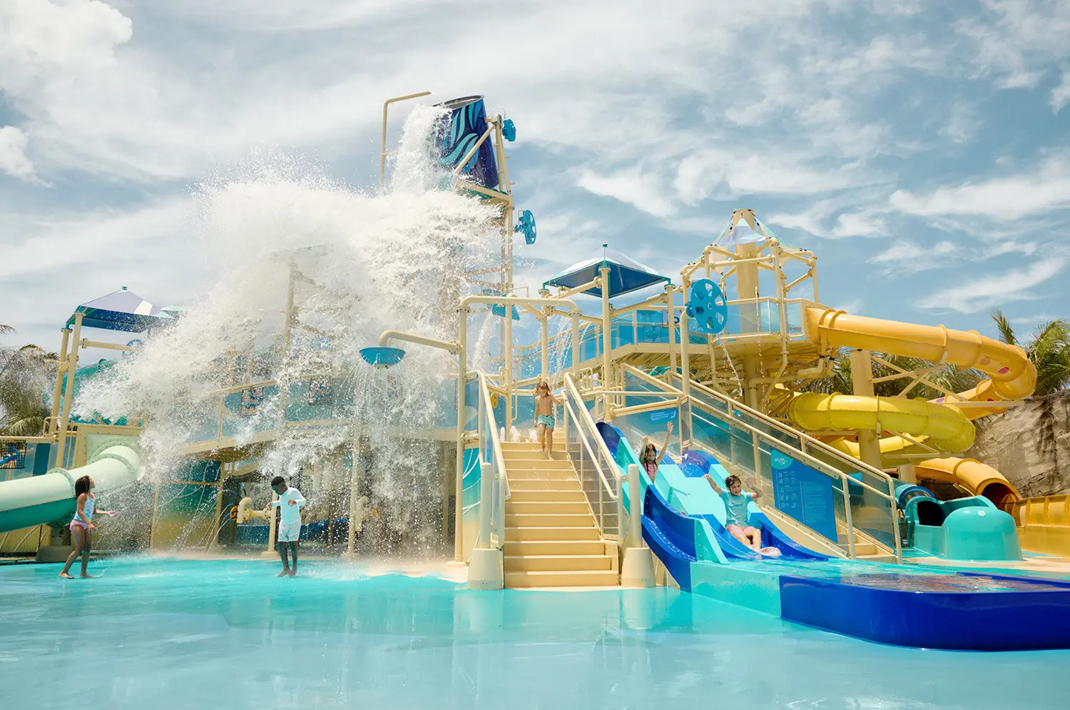 Norwegian Cruise Line svela Great Tides Waterpark: nuova attrazione a Great Stirrup Cay