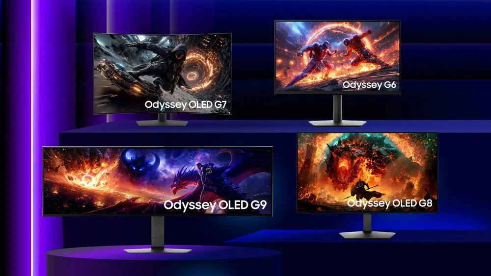 Samsung Odyssey 2027, i nuovi monitor gaming fino a 1.100 Hz