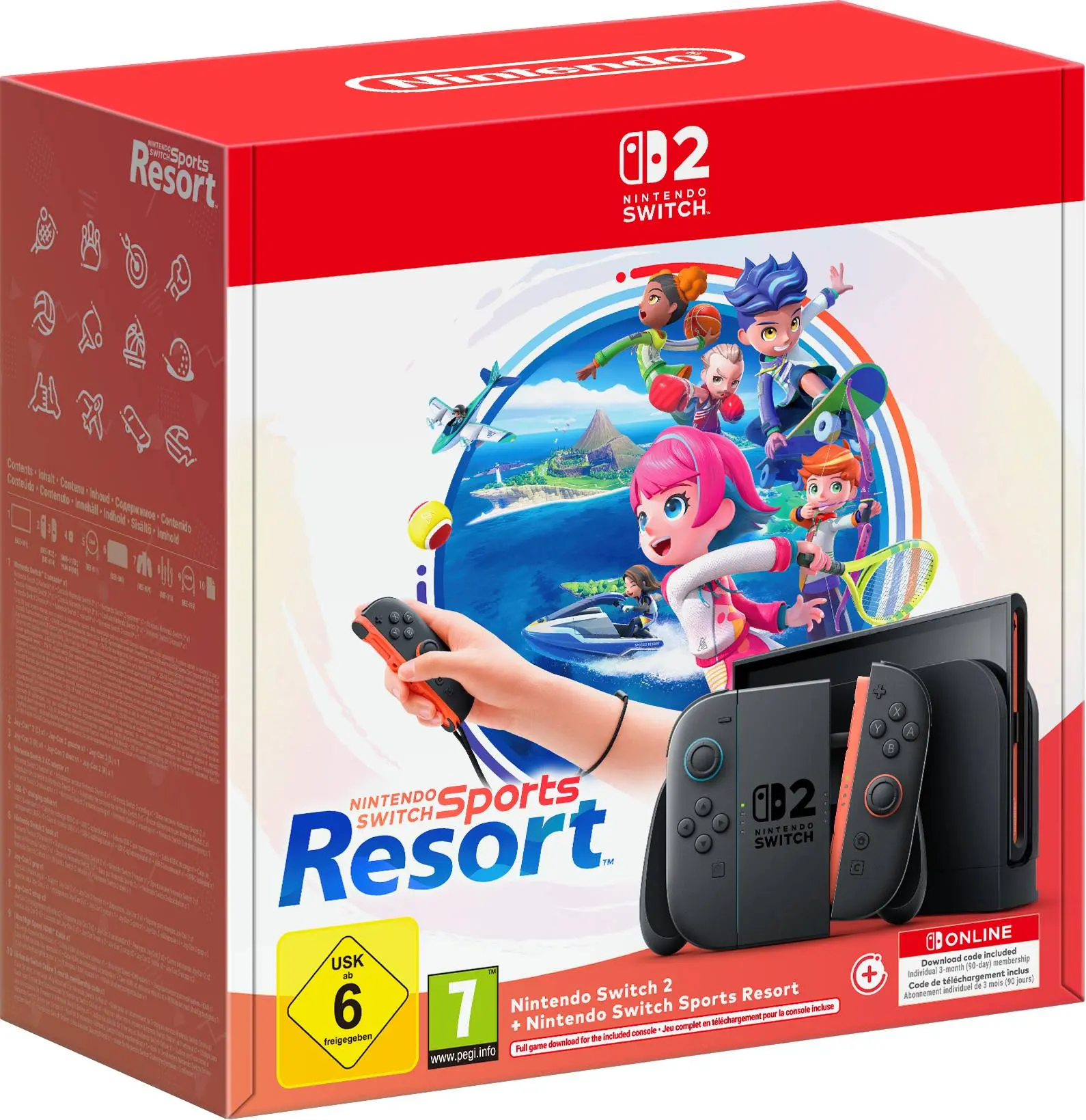 Nintendo Switch 2 con Sports Resort: bundle esclusivo dal 22 ottobre