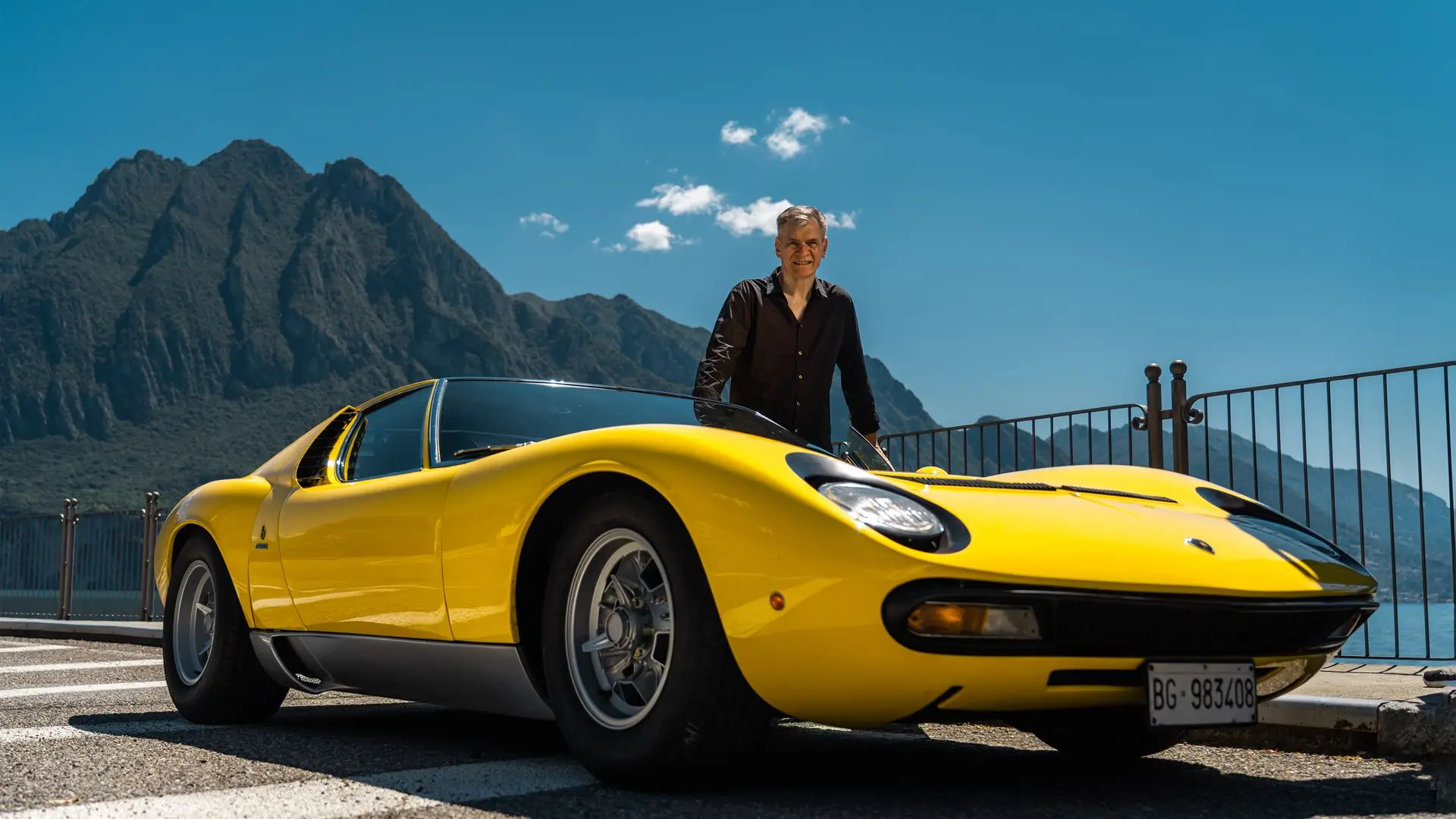 Paolo Nespoli e la Lamborghini Miura SV: un film celebra due icone oltre i confini