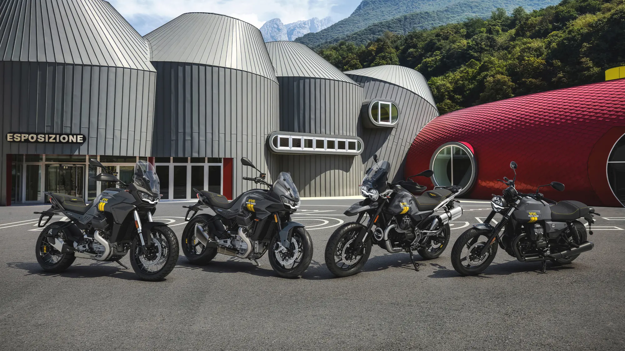 Moto Guzzi celebra 105 anni con la nuova edizione speciale 105th Anniversary