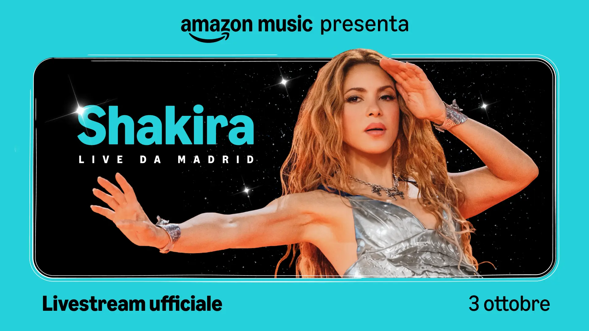 Amazon Music e Shakira: concerto globale e iniziative per le donne nella musica latina
