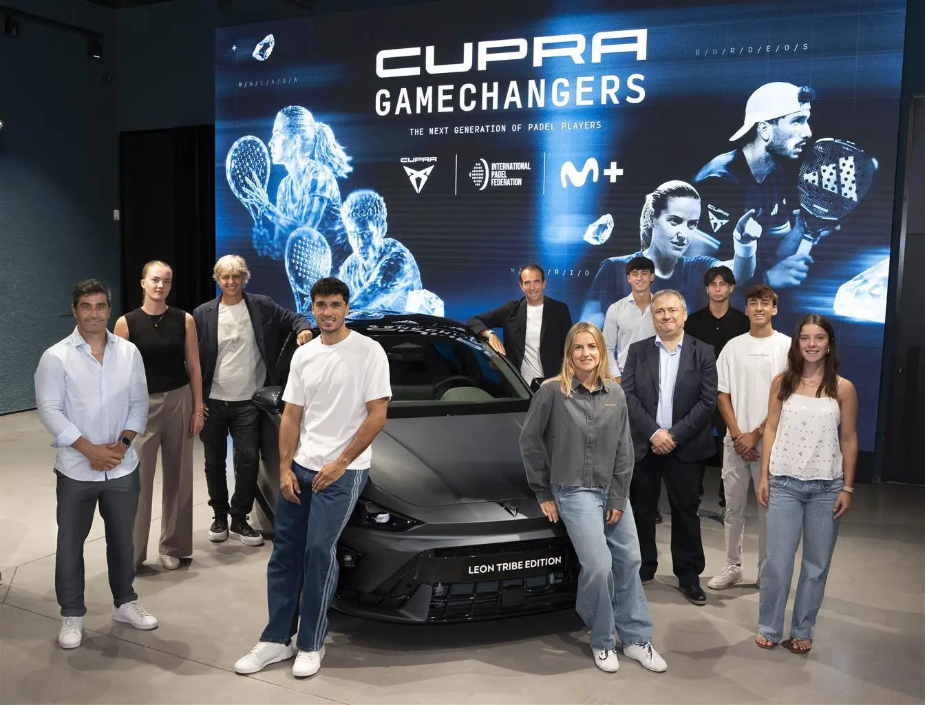CUPRA e Movistar Plus lanciano GAMECHANGERS: alla scoperta dei nuovi talenti del padel