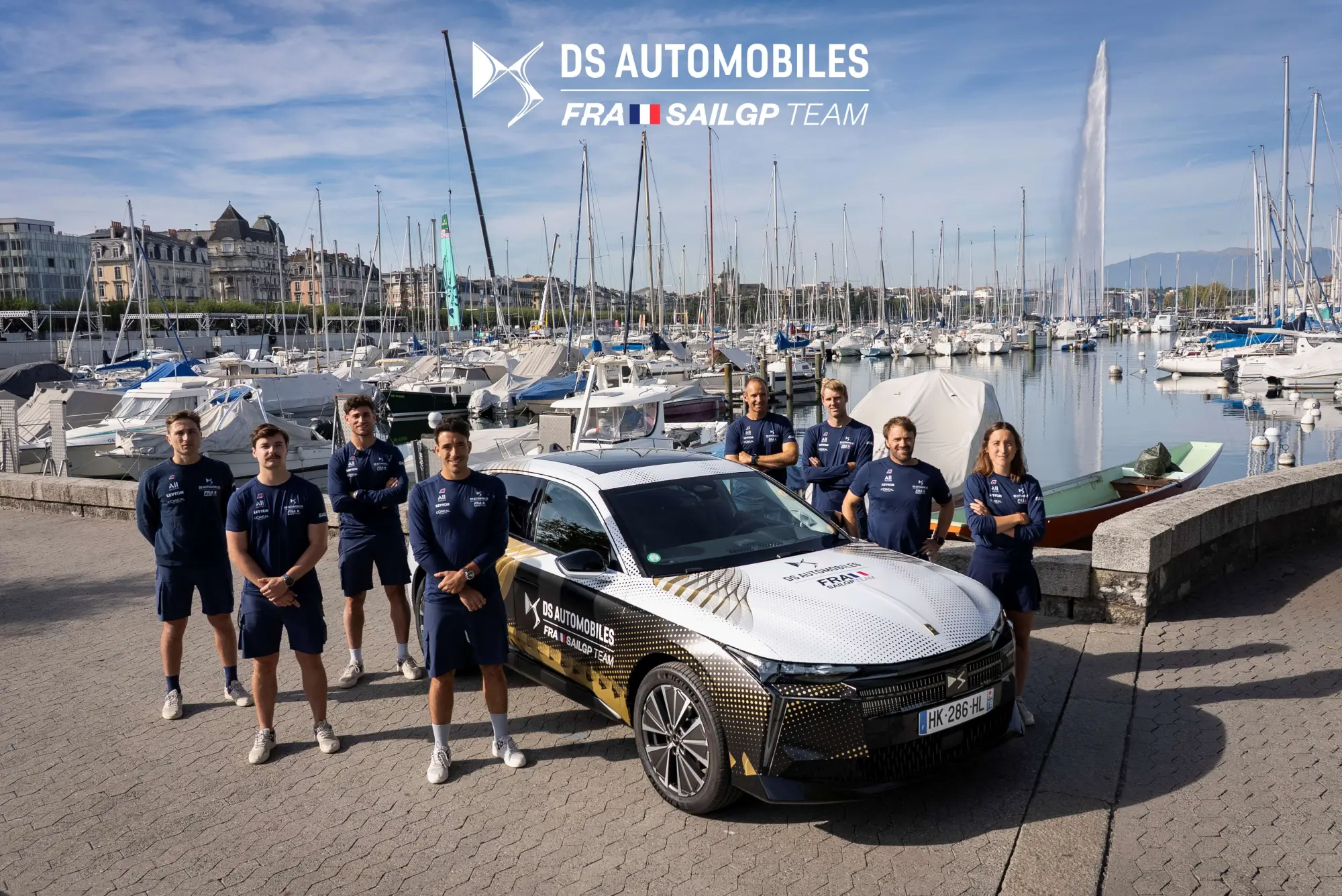 DS N°4 protagonista al SailGP di Ginevra con una livrea ispirata al Team France