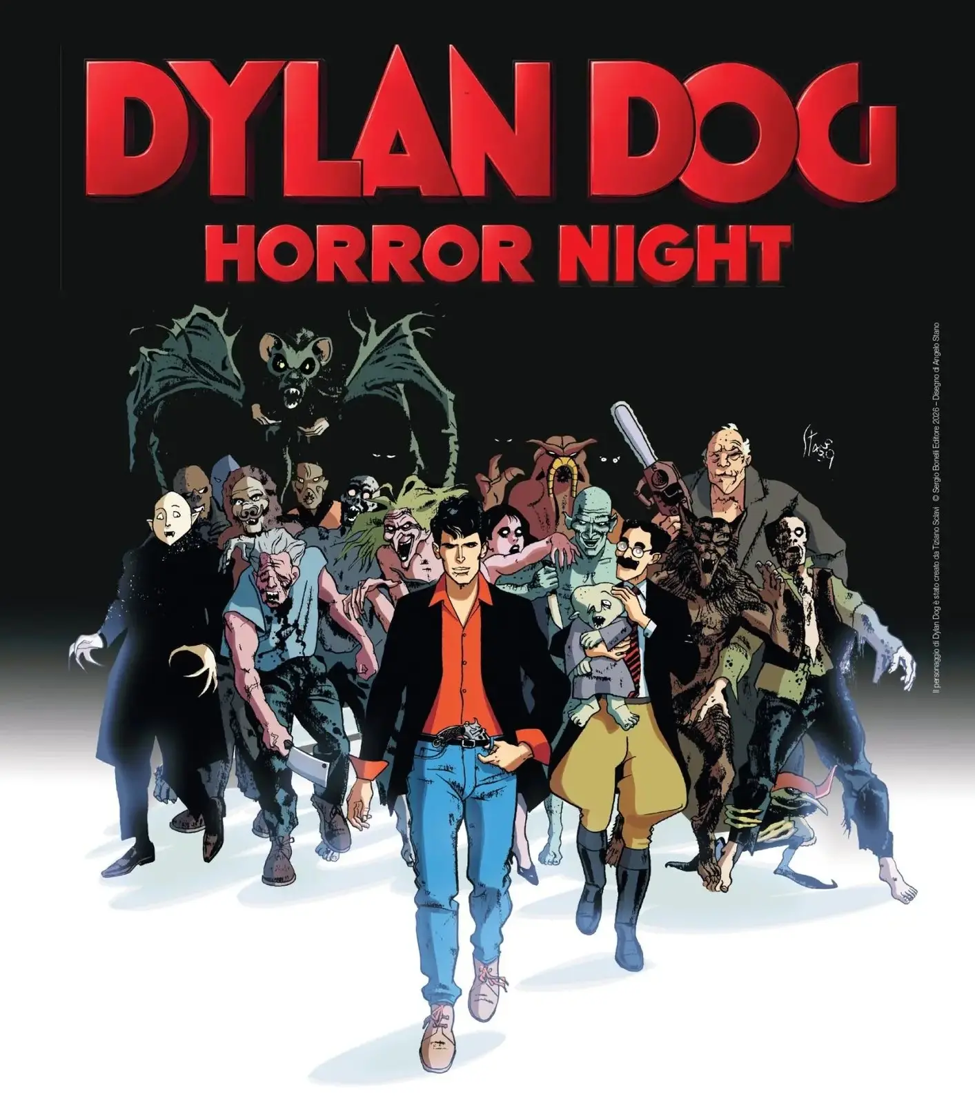 Dylan Dog celebra 40 anni: eventi, volumi speciali e debutto teatrale a Roma