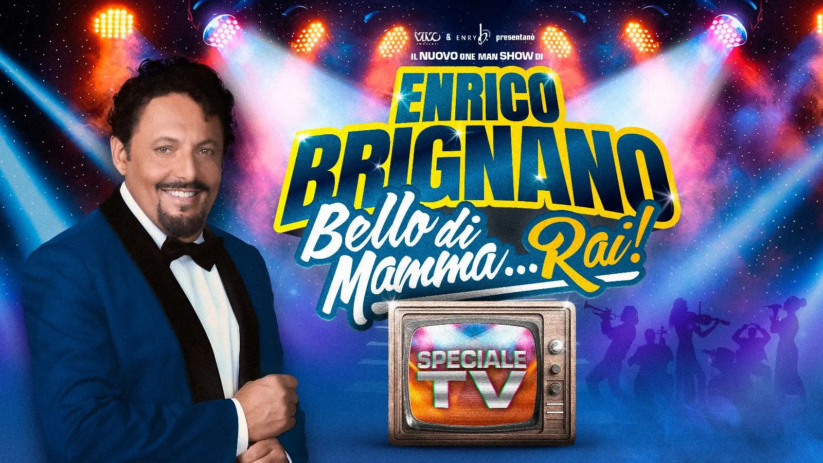 Enrico Brignano porta in tv lo spettacolo Bello di Mamma... Rai su Rai1
