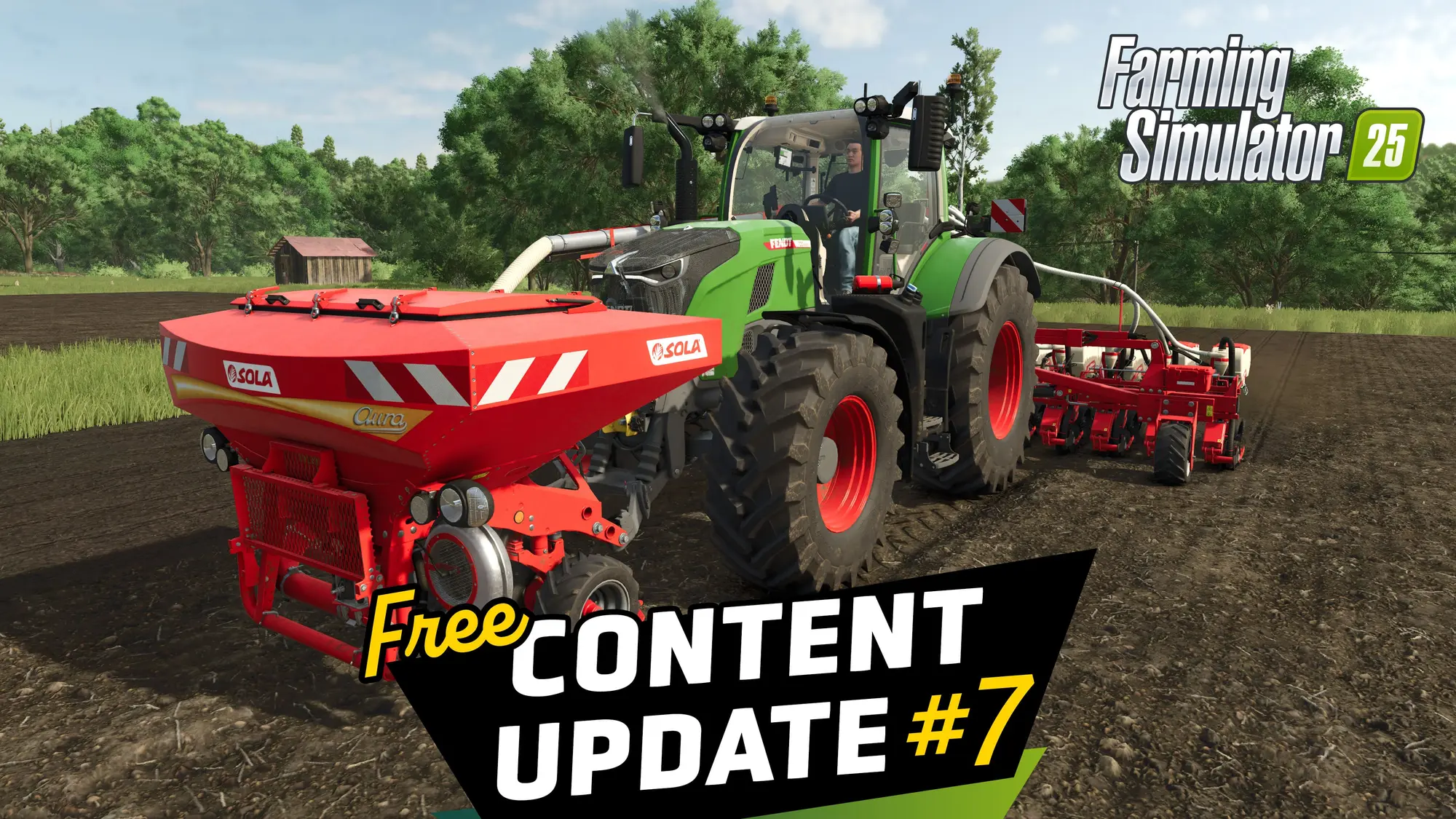 Farming Simulator 25 si aggiorna: nuovi macchinari e debutto del marchio Sola