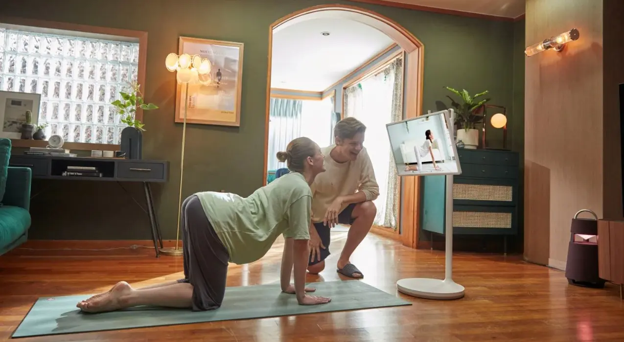 LG TV trasforma il salotto in palestra: fitness e benessere a portata di schermo