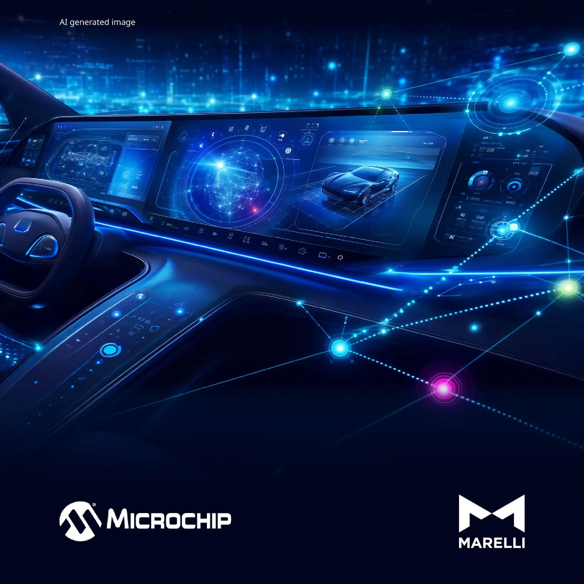 Marelli e Microchip presentano una soluzione open standard per display SDV