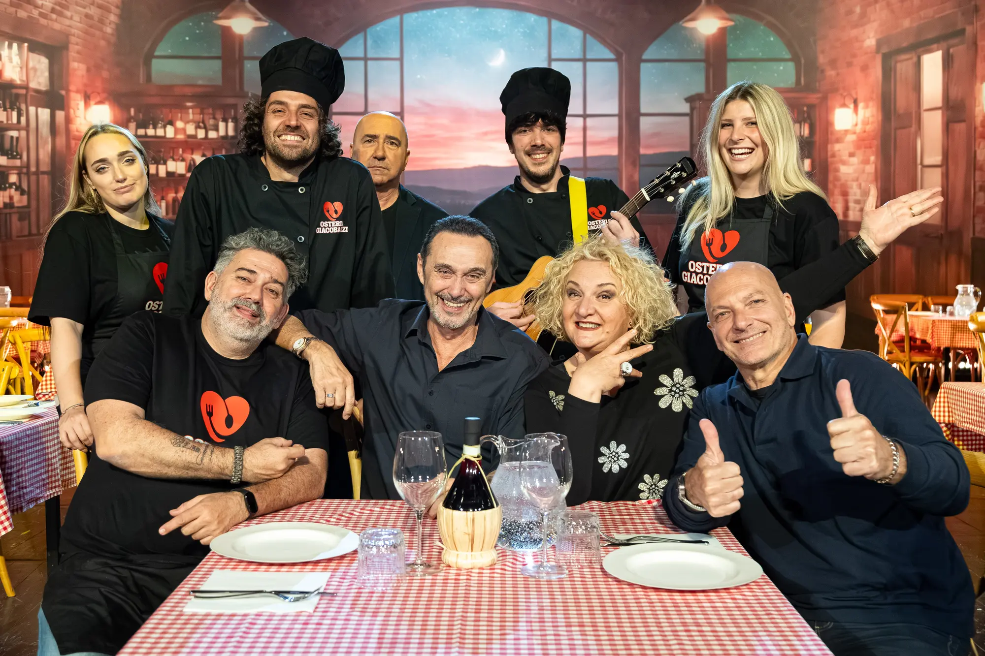 Osteria Giacobazzi: risate e convivialità romagnola in prima serata sul Nove
