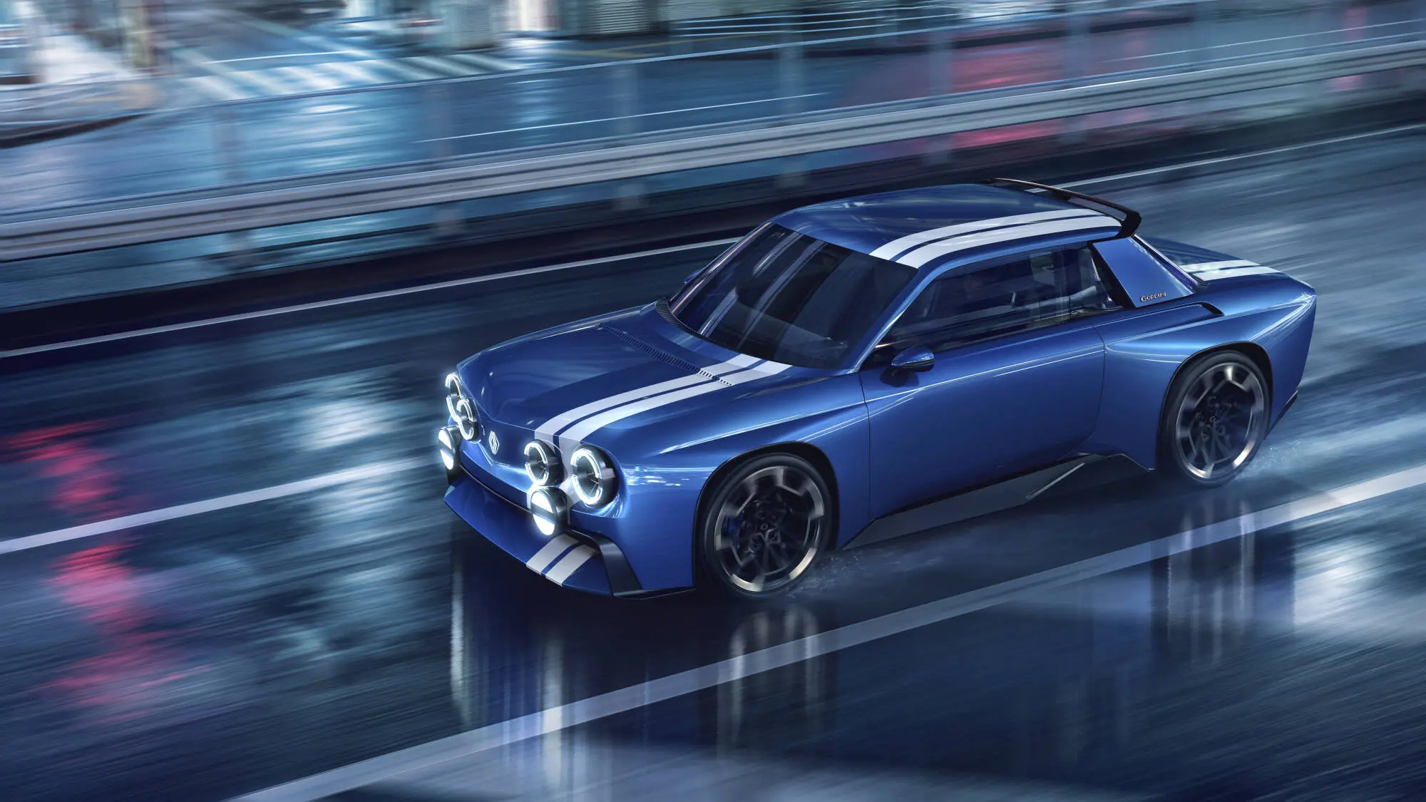 Renault 8 Gordini Concept: l'icona a trazione posteriore rinasce elettrica