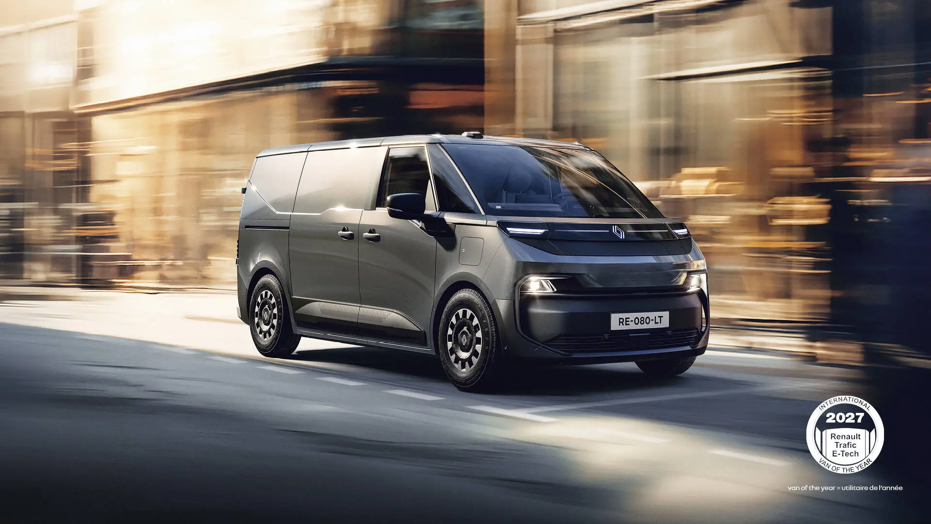 Renault Trafic Van E-Tech Electric eletto Furgone dell'Anno 2027
