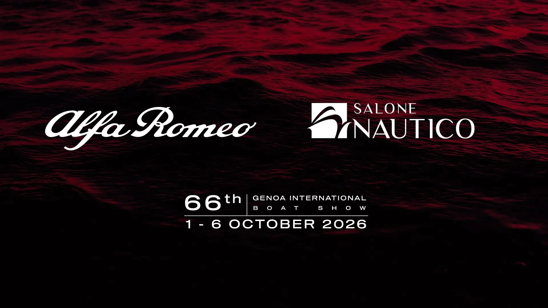 Alfa Romeo diventa Official Car del Salone Nautico Internazionale di Genova 2026