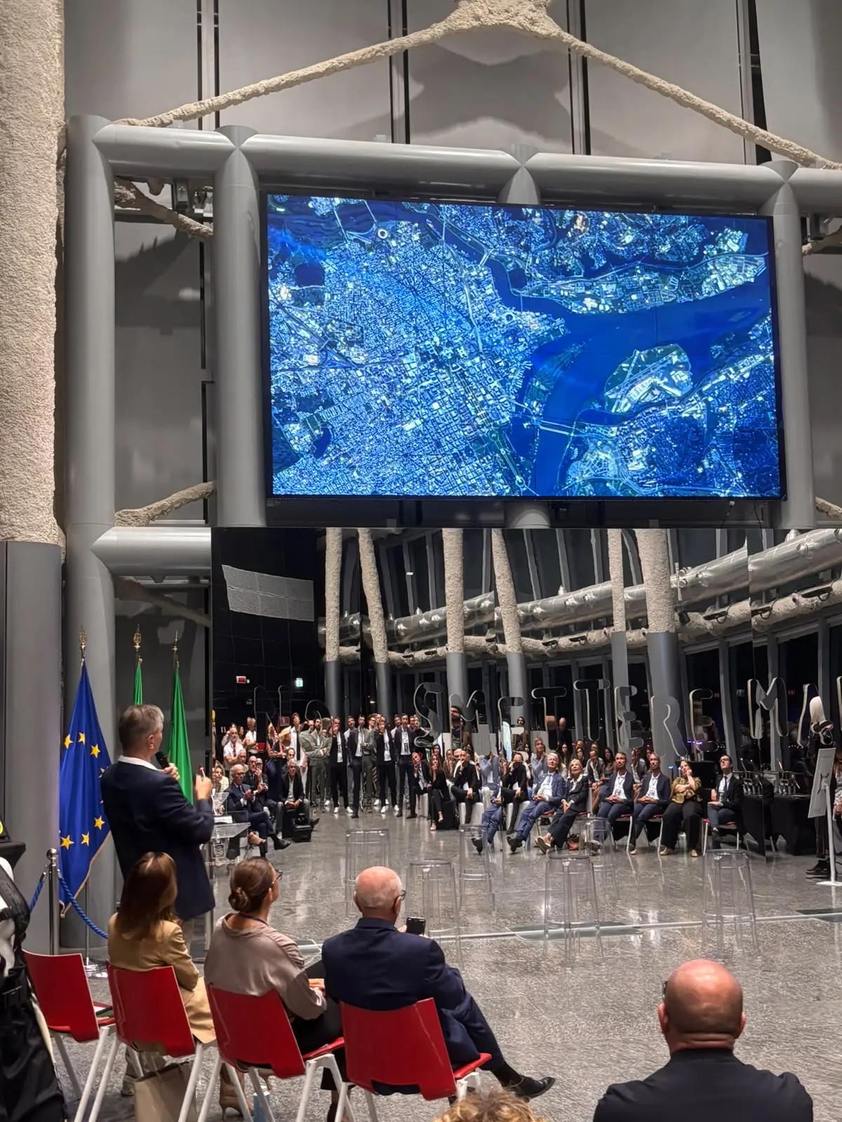 Samsung presenta le sue innovazioni visual display a OVERVIEW, evento sulla Space Economy