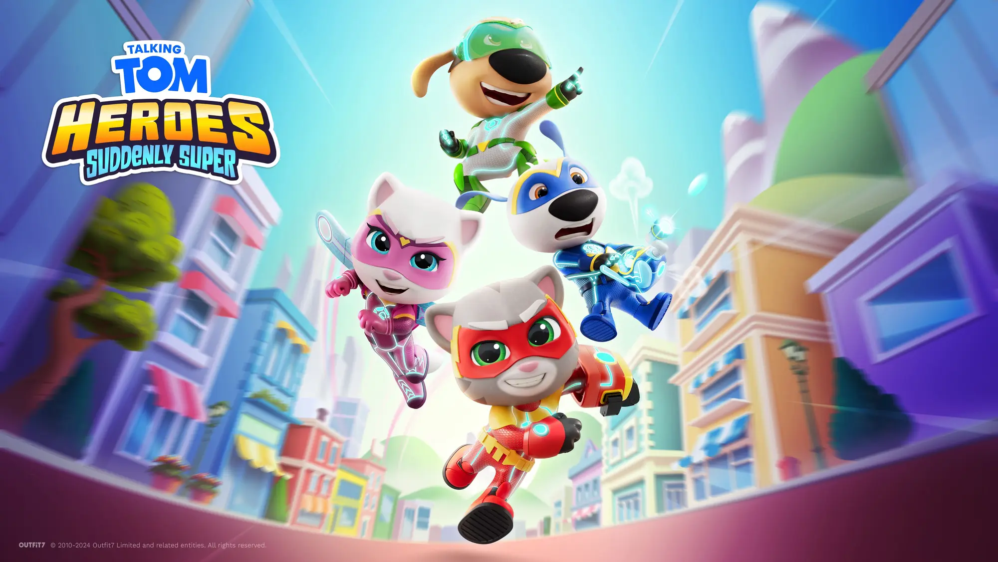 Talking Tom Heroes: Super Amici porta l'azione interattiva dei supereroi nei cinema italiani