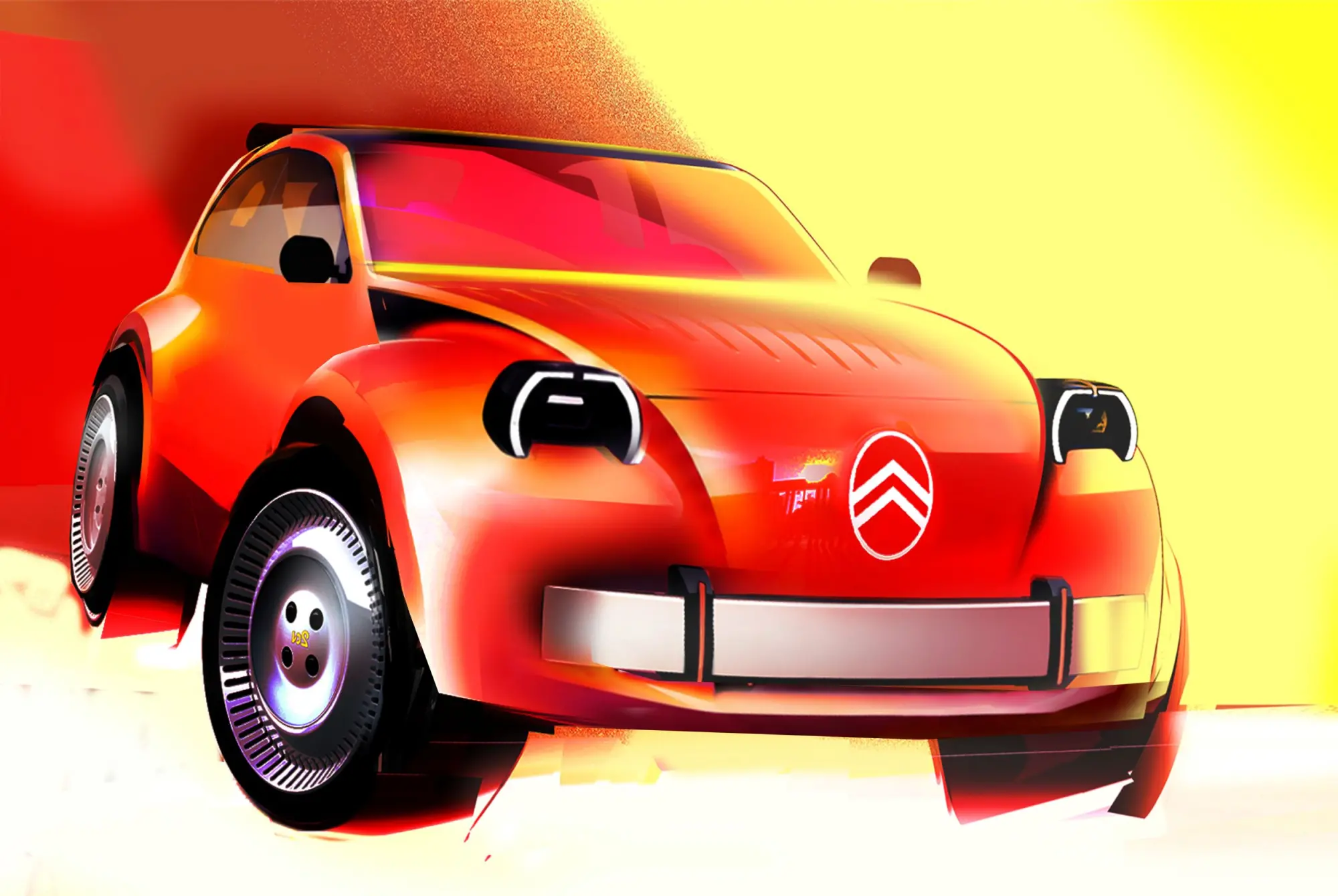 Citroën 2 CV Concept: il mito torna a vivere grazie alle nuove interpretazioni del design