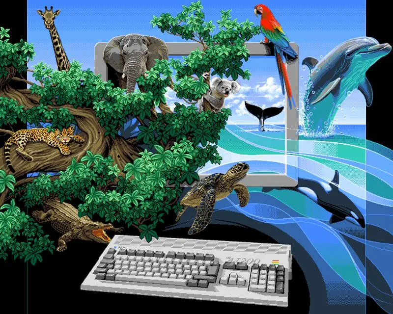 Arte digitale e Amiga: Klas Benjaminsson torna con una nuova opera per THEA1200