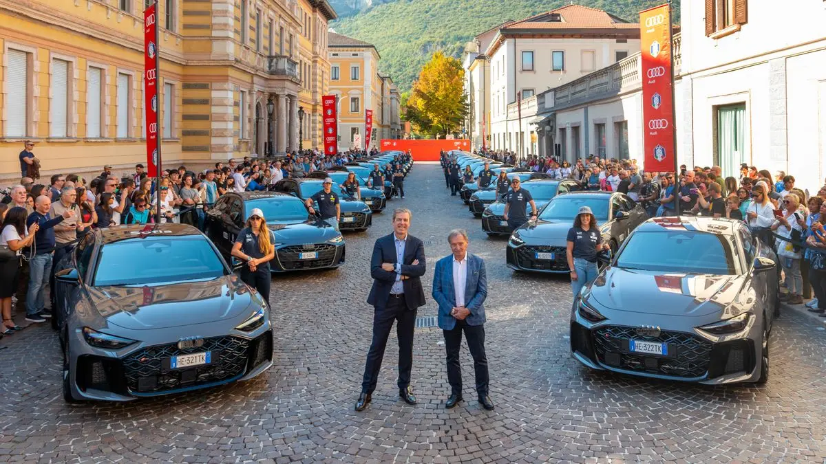 Audi rinnova la partnership con FISI fino al 2030 e porta la Formula 1 al Festival dello Sport