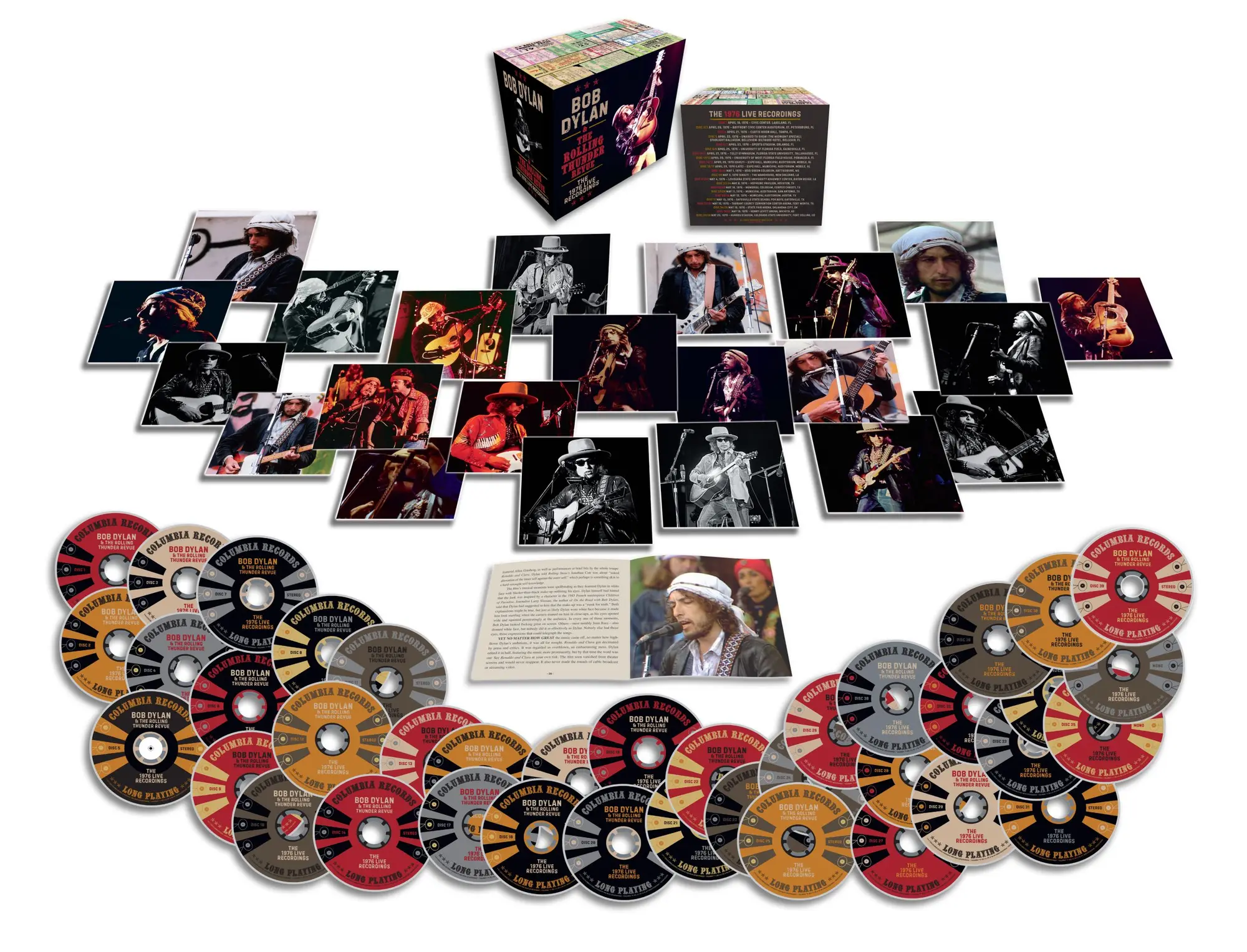 Bob Dylan celebra la Rolling Thunder Revue: in arrivo il monumentale box set live del 1976