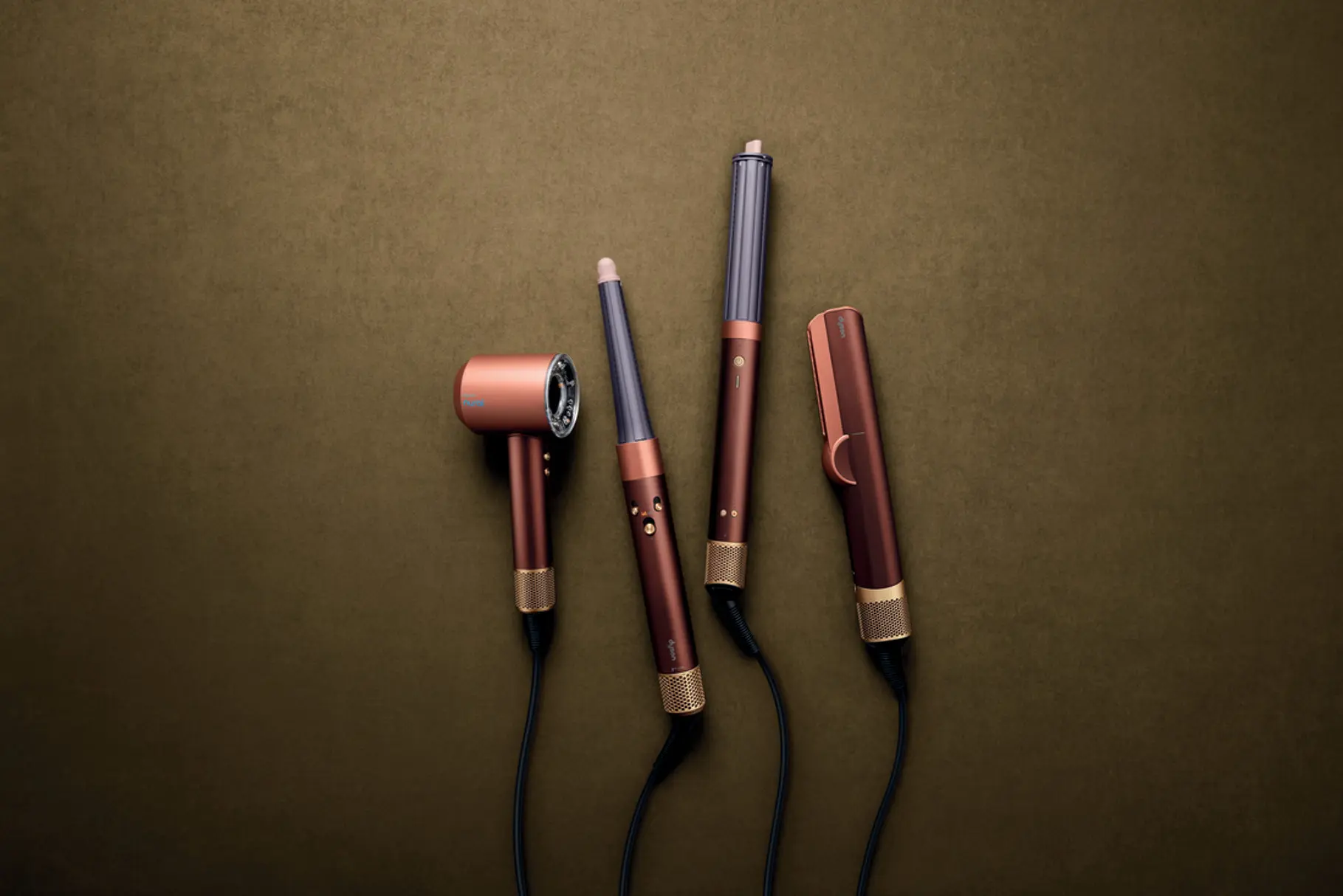 Dyson lancia la gamma haircare in edizione limitata Plum and Copper ispirata alla Kyawthuite