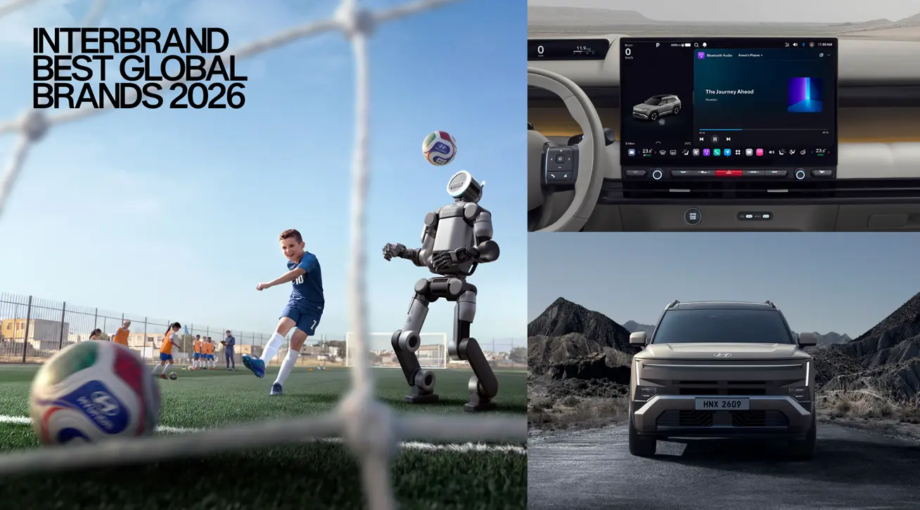 Hyundai entra nella top 30 dei brand globali e conquista il 4° posto tra i marchi auto