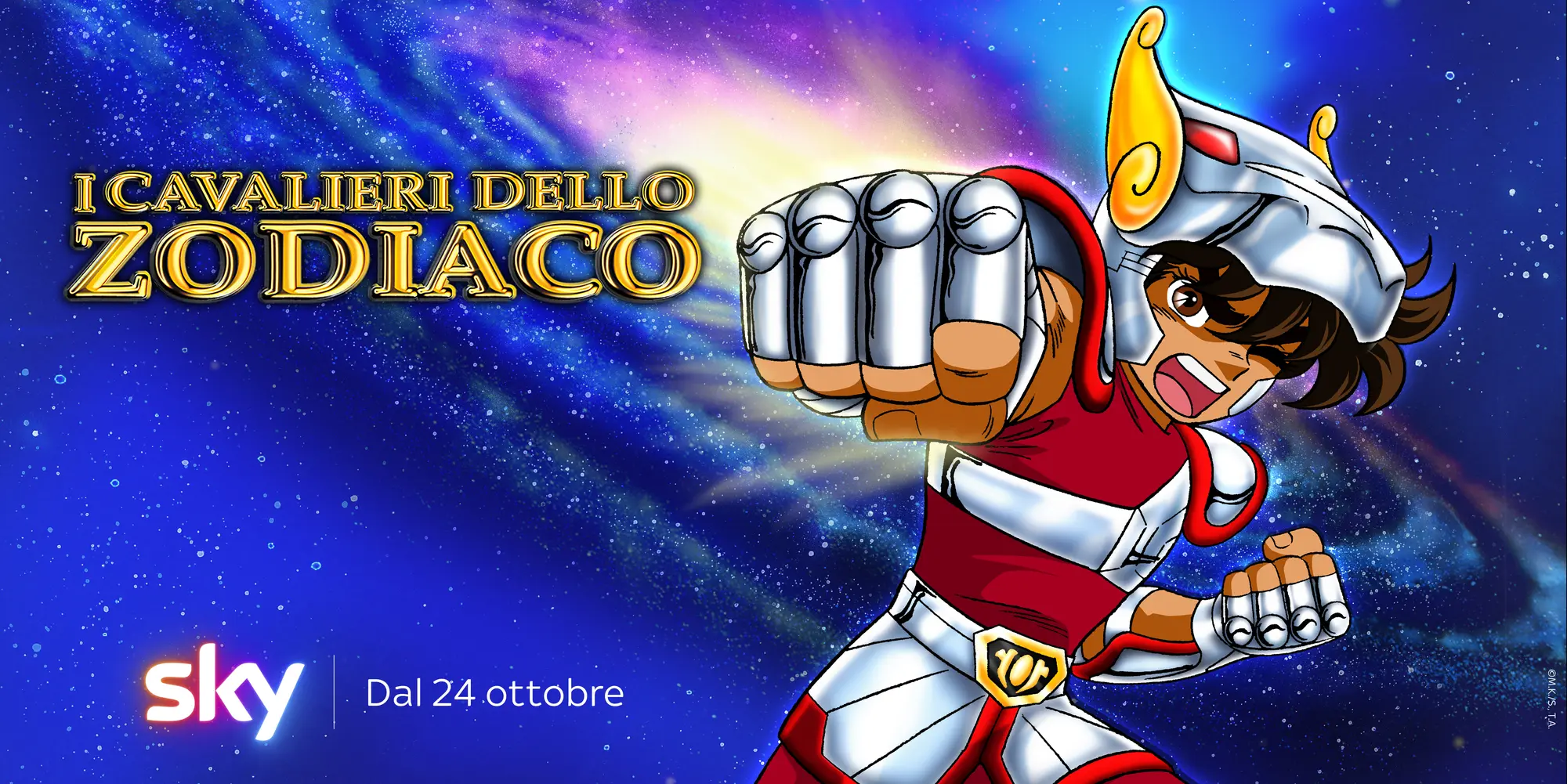 I Cavalieri dello Zodiaco: la saga completa arriva su Sky e NOW per i 40 anni