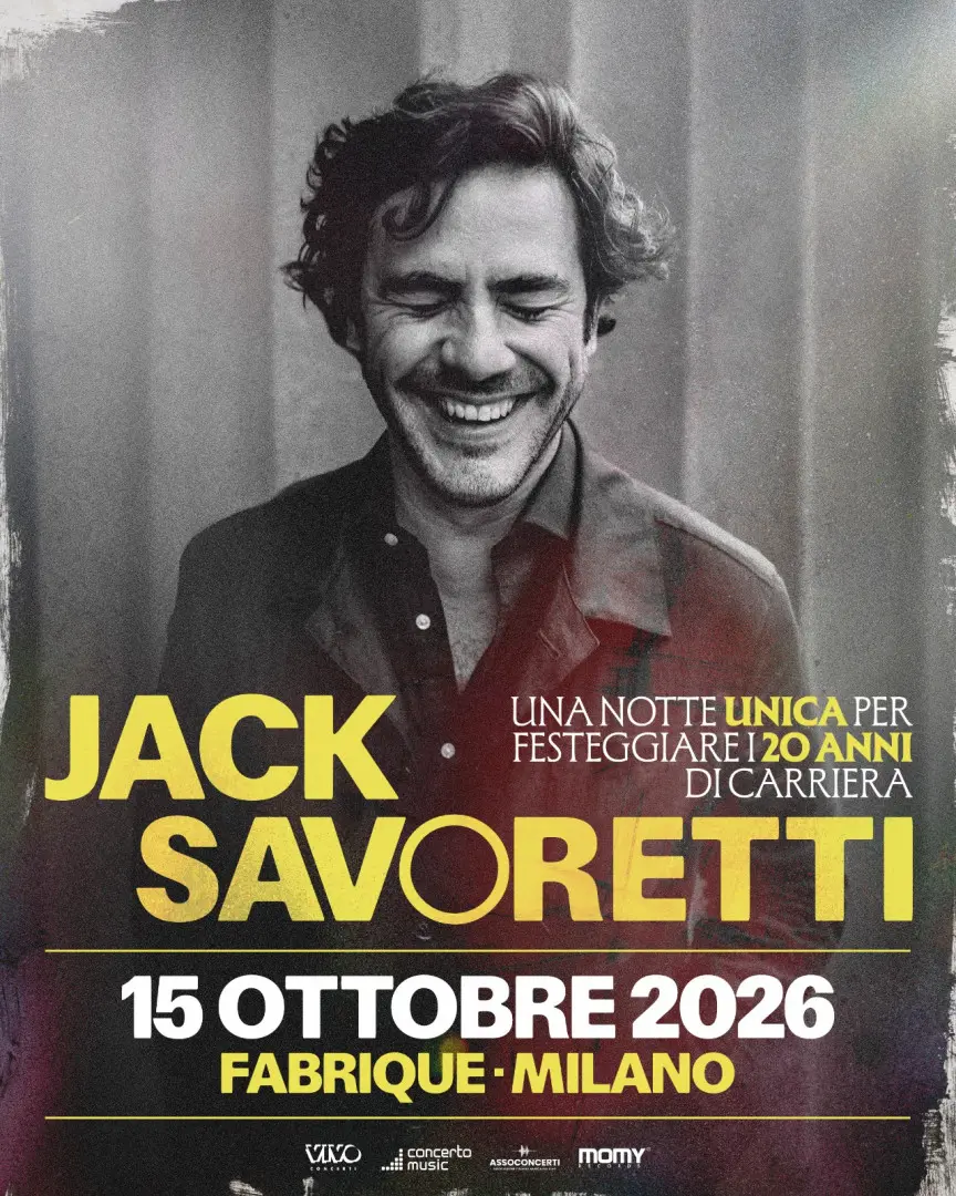 Jack Savoretti celebra 20 anni di carriera: unica data italiana al Fabrique di Milano