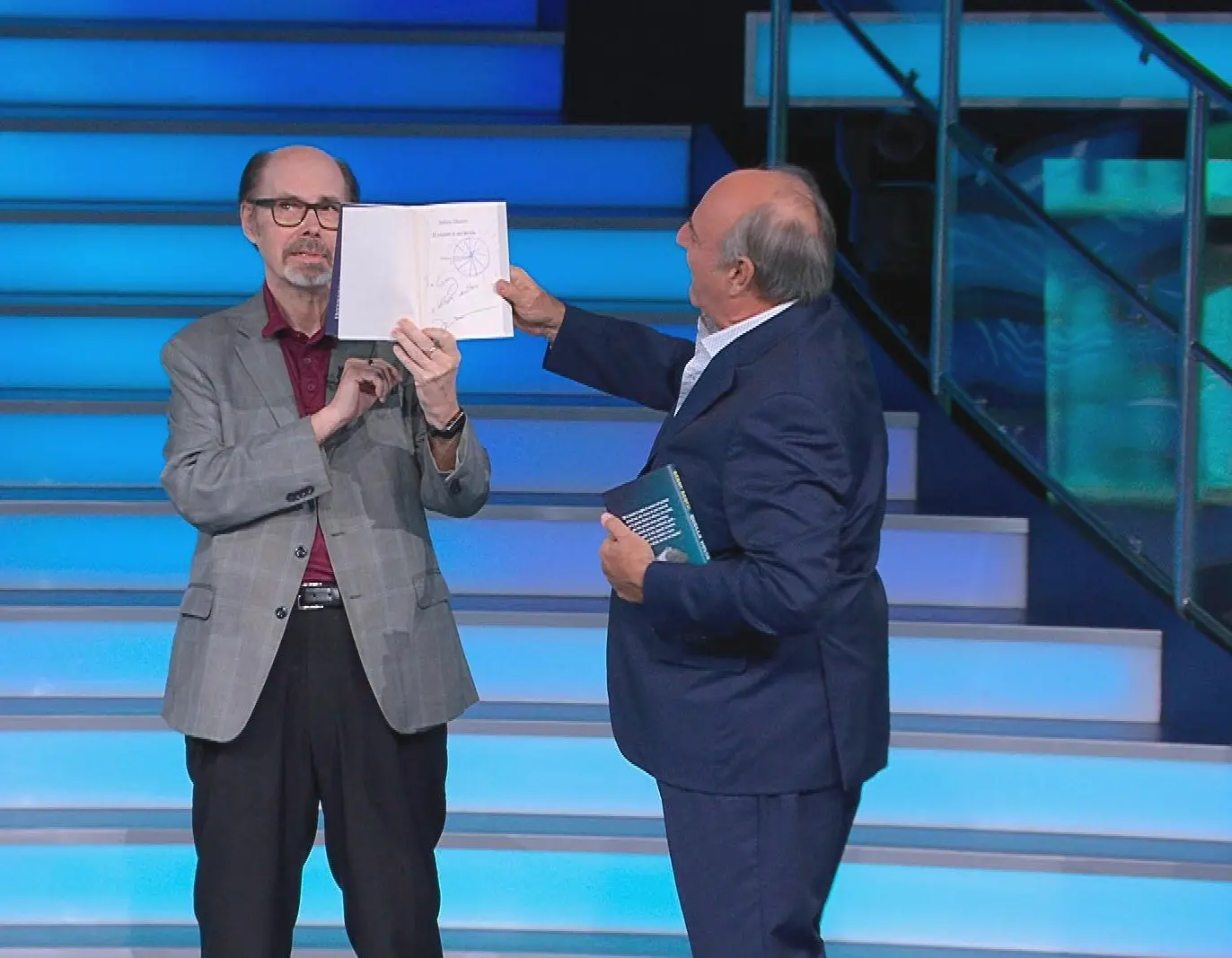 Jeffery Deaver ospite speciale a La Ruota della Fortuna con Gerry Scotti su Canale 5
