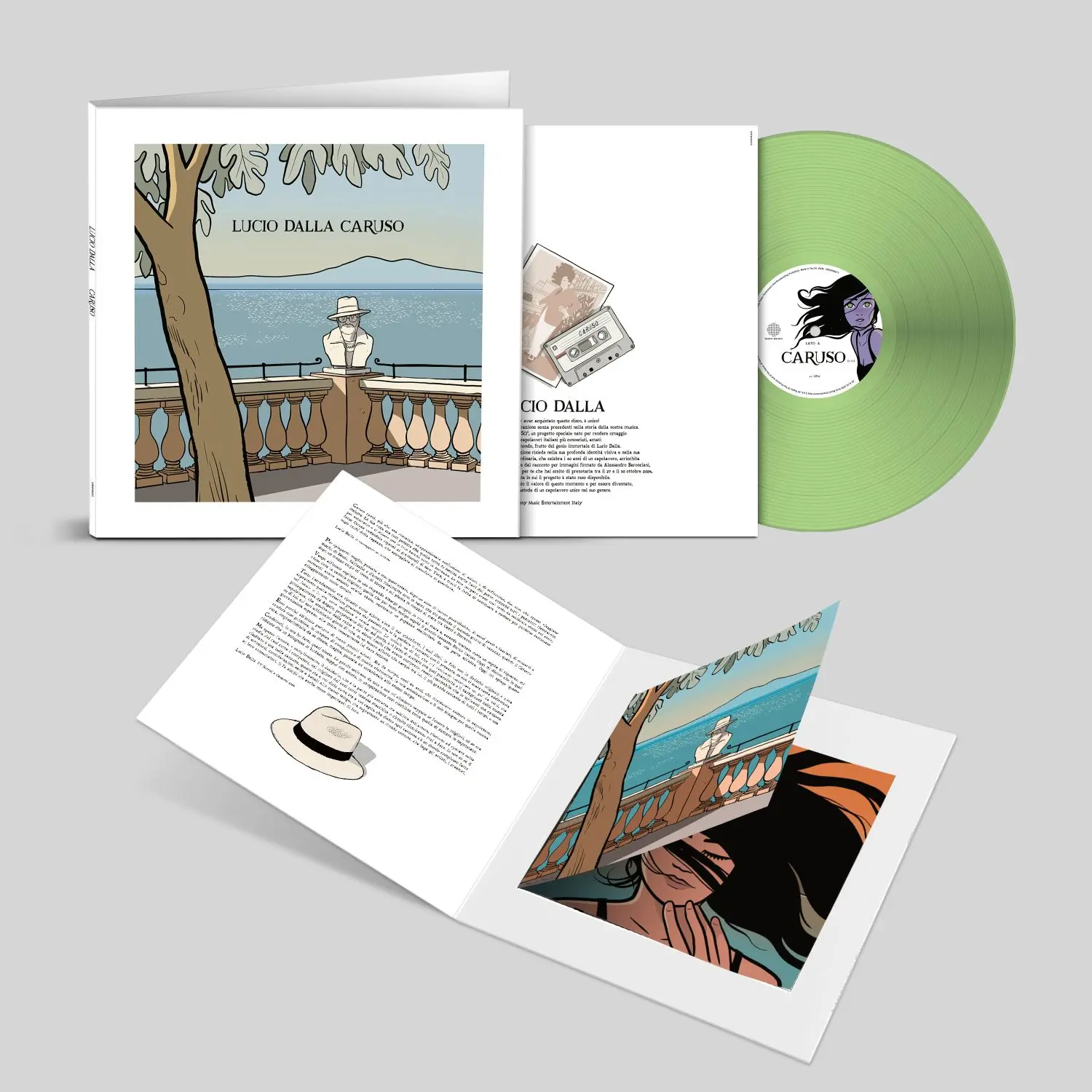 Lucio Dalla, speciale vinile per il 40° anniversario di Caruso: collezione limitata
