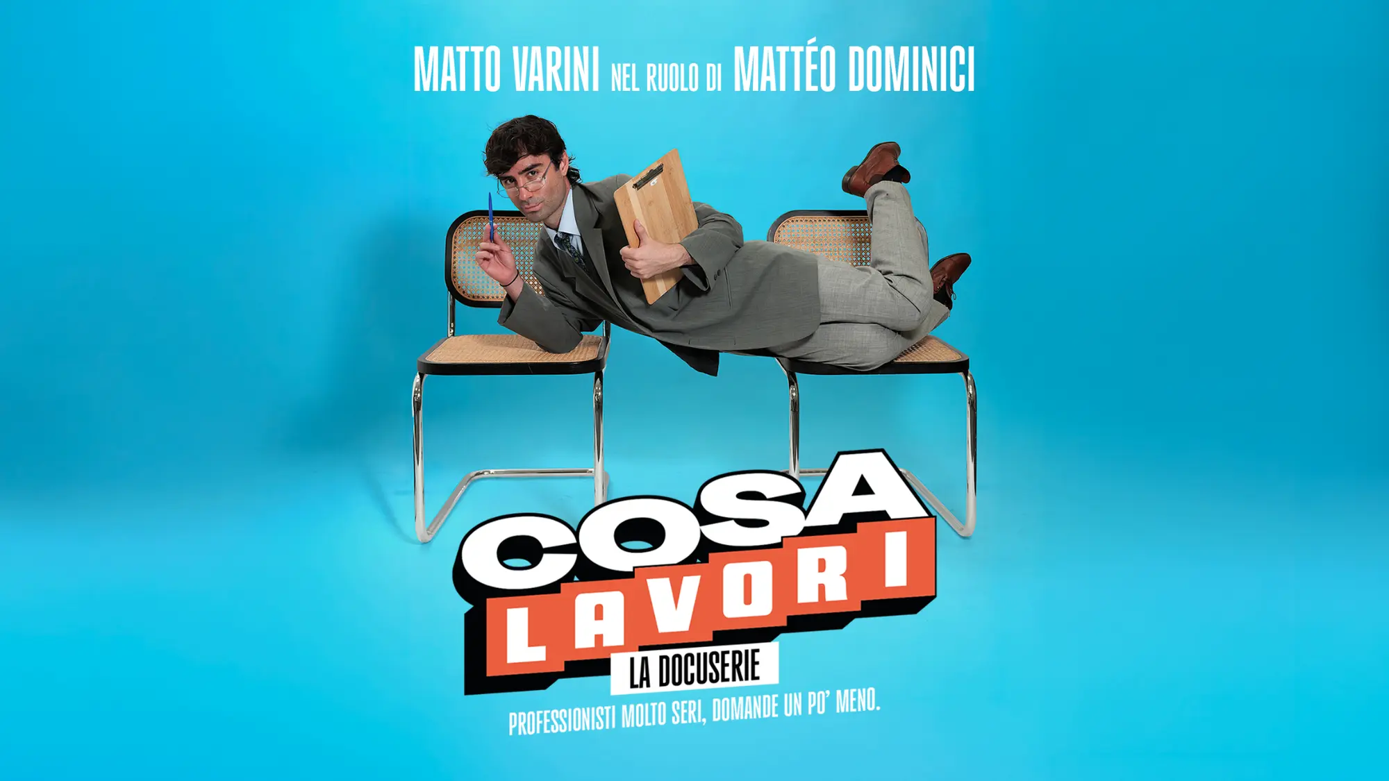 Matto Varini svela i mestieri nascosti nella docuserie comedy "Cosa Lavori"