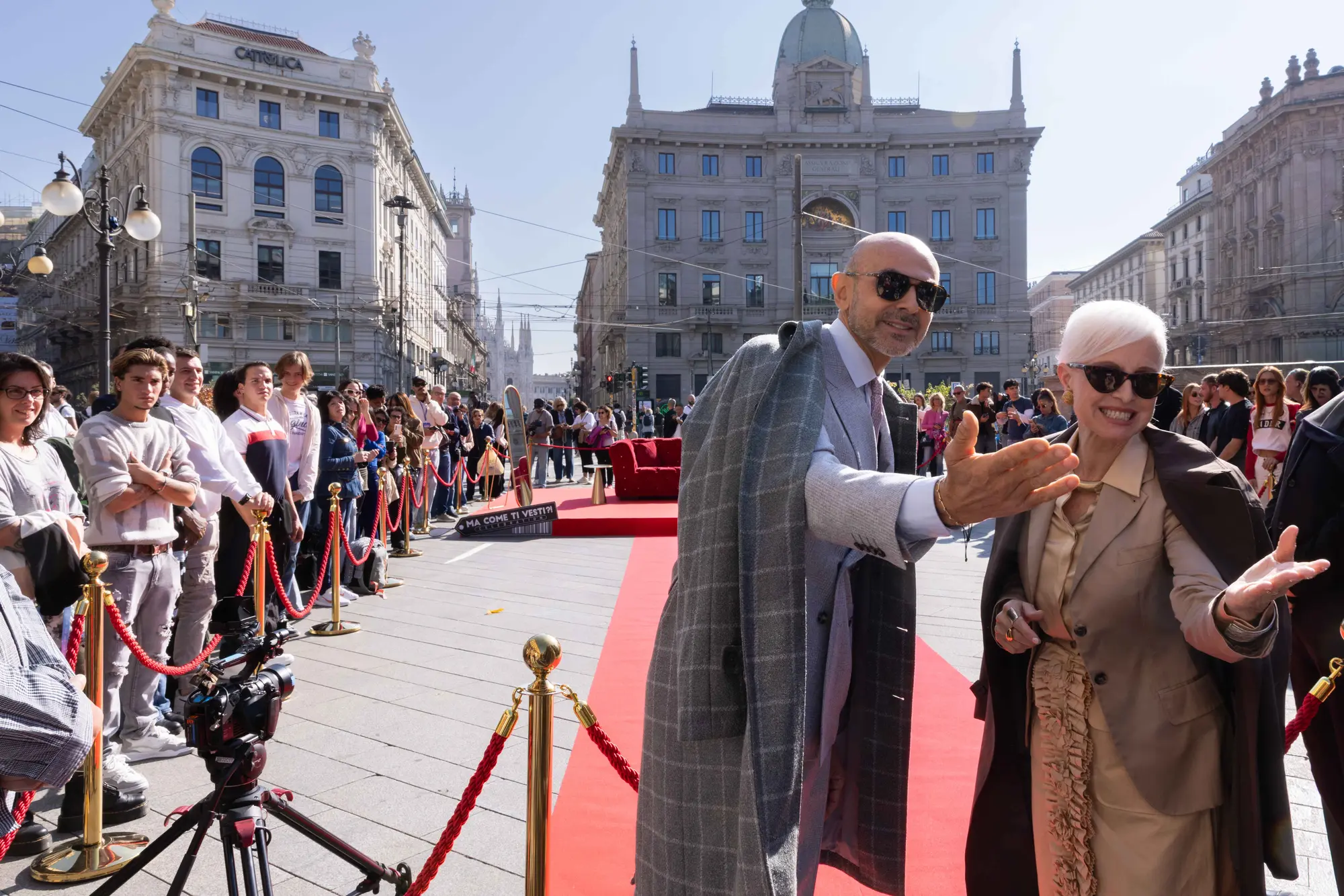 A Milano le riprese di Ma come ti vesti?! Celebration, ennesimo ritorno di un cult