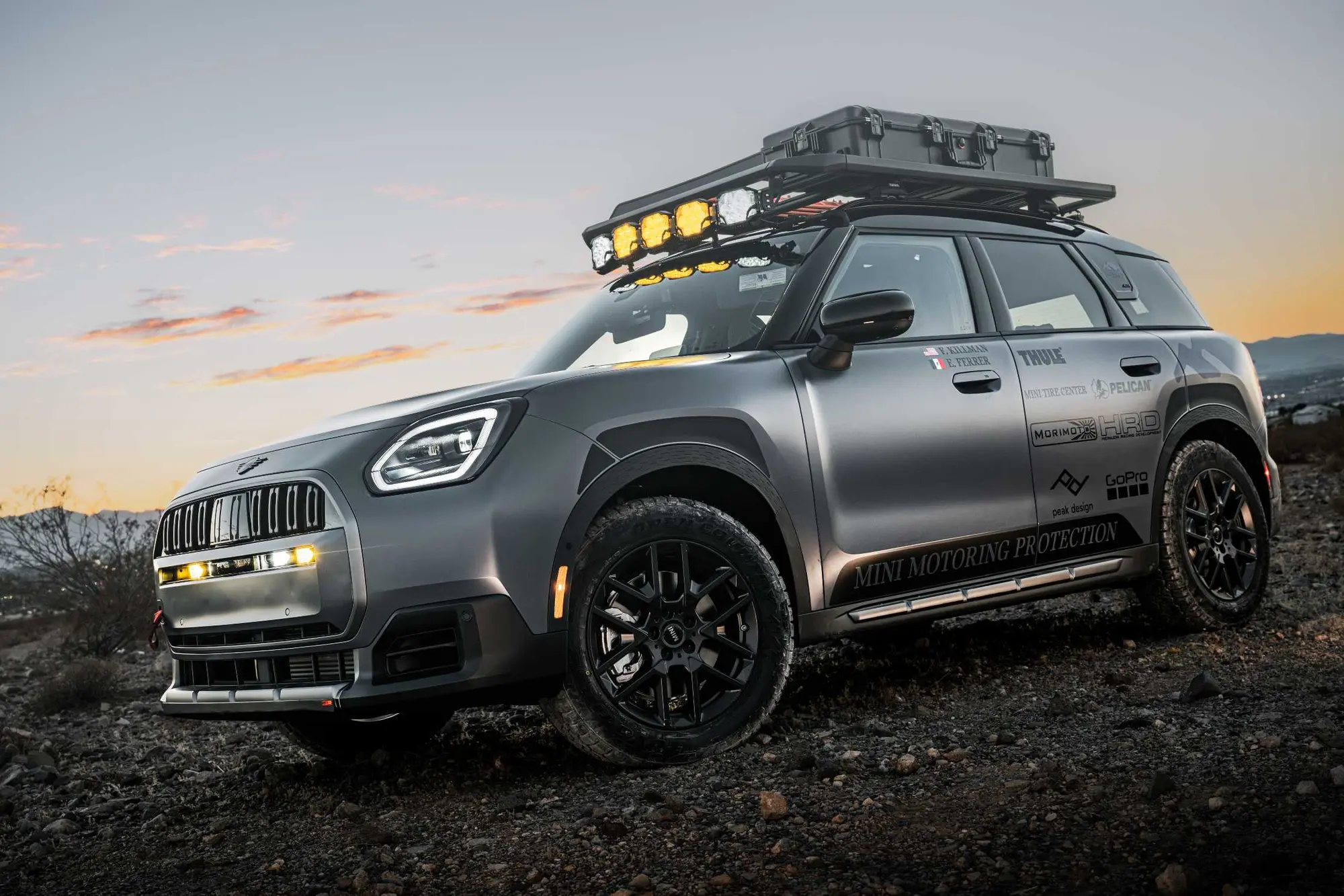 MINI debutta alla Rebelle Rally con la nuova Countryman Untamed Edition