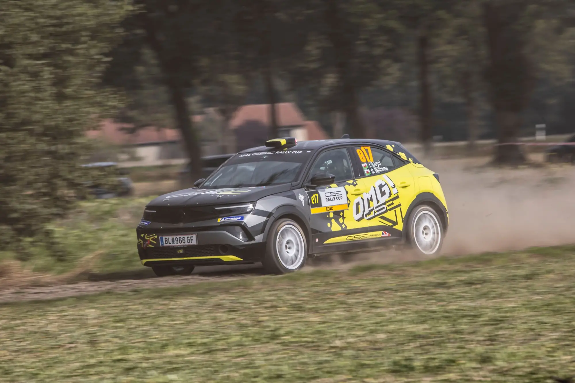Debutto storico per l'ADAC Opel GSE Rally Cup elettrica al Rally di Sanremo