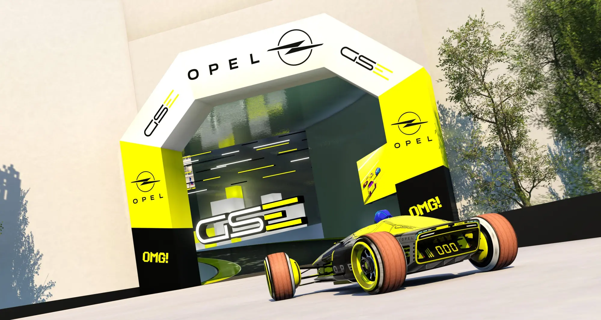 Opel e Trackmania uniscono gaming e automobilismo al Salone dell'Auto di Parigi