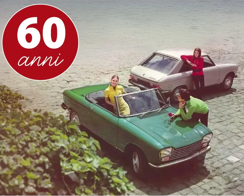 Peugeot 204 Coupé e Cabriolet: sessant'anni celebrati ad Auto e Moto d'Epoca 2026