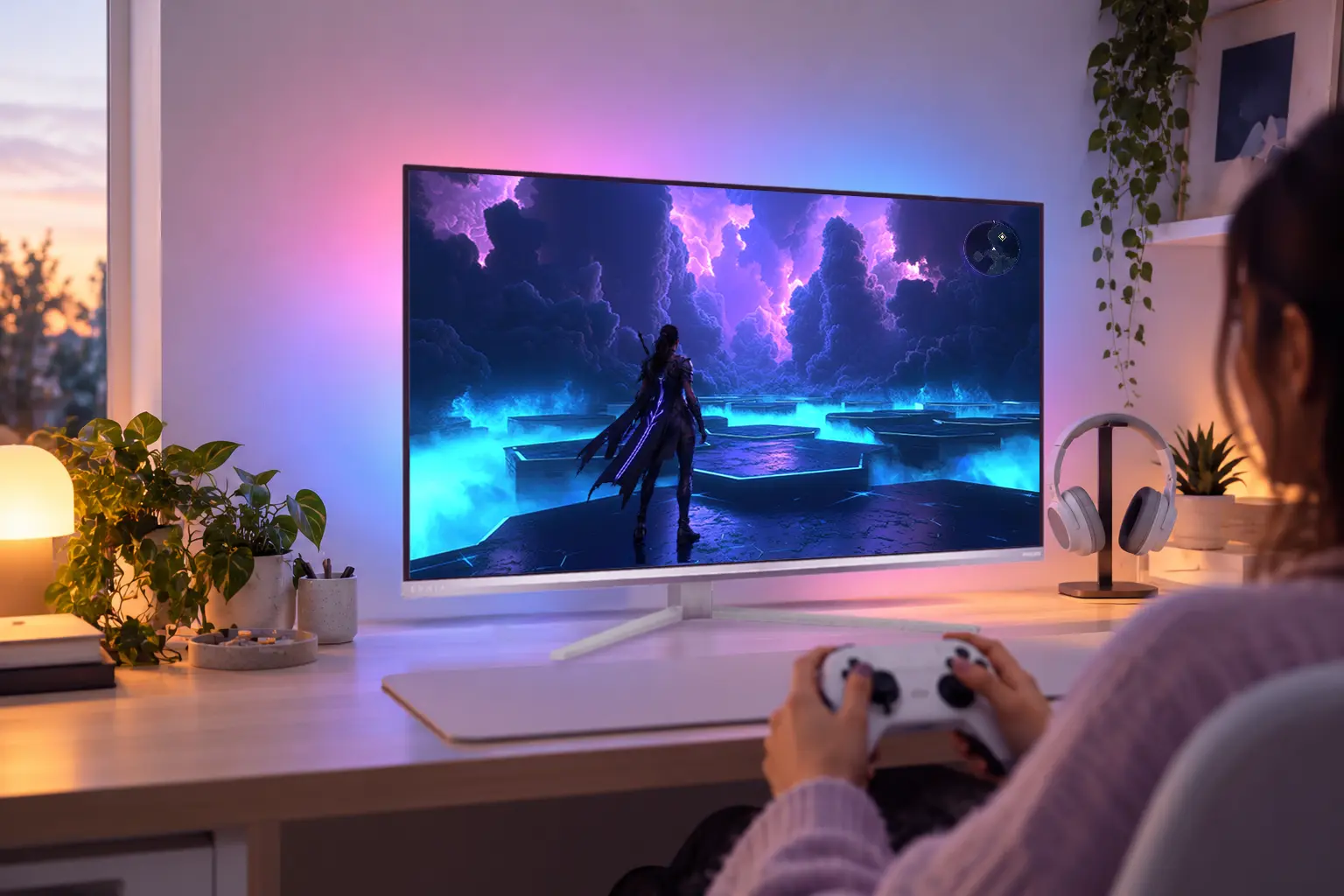 Philips Evnia rivoluziona il gaming su console con monitor QD-OLED e Dual Mode