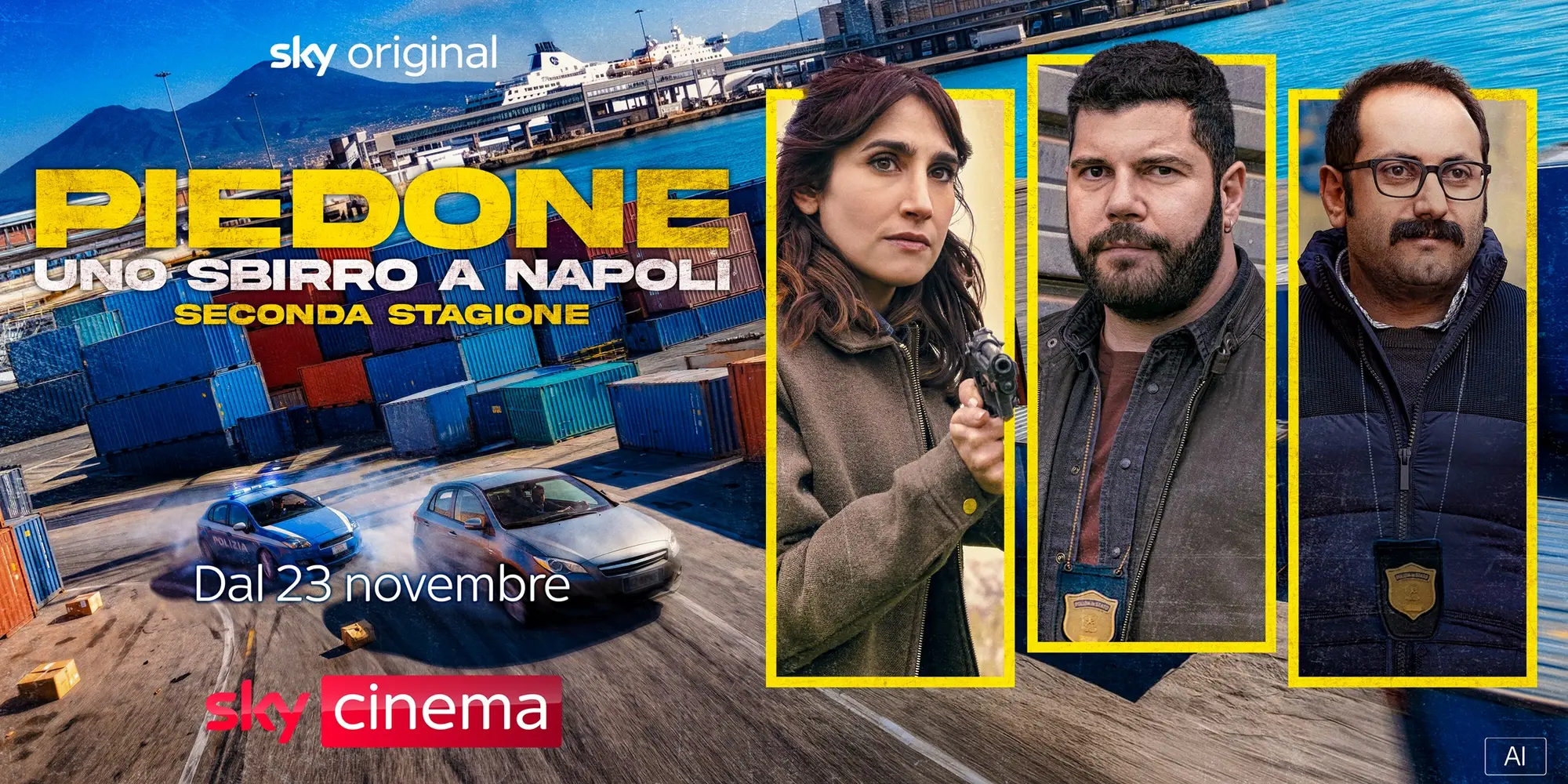 PIEDONE - Uno sbirro a Napoli: il trailer della seconda stagione su Sky Cinema