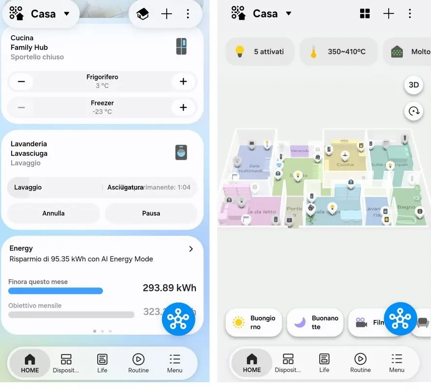 Samsung presenta Virtual Home: la casa connessa a portata di browser