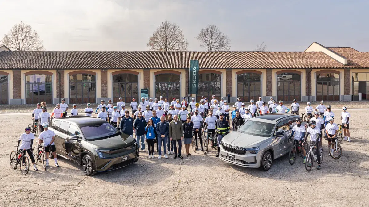 Škoda Italia e Federazione Ciclistica lanciano "Stessa Strada" per la sicurezza