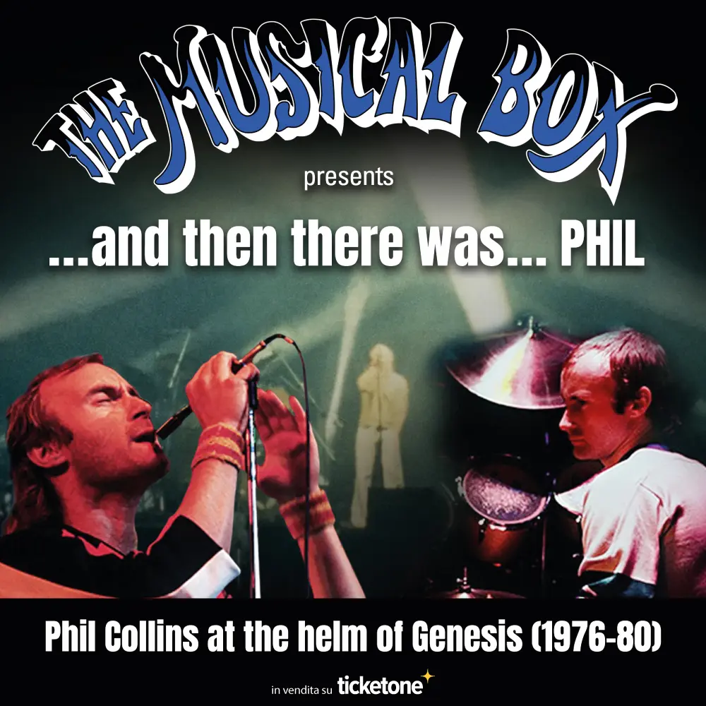 The Musical Box riportano i Genesis di Phil Collins in Italia: cinque date nel 2027