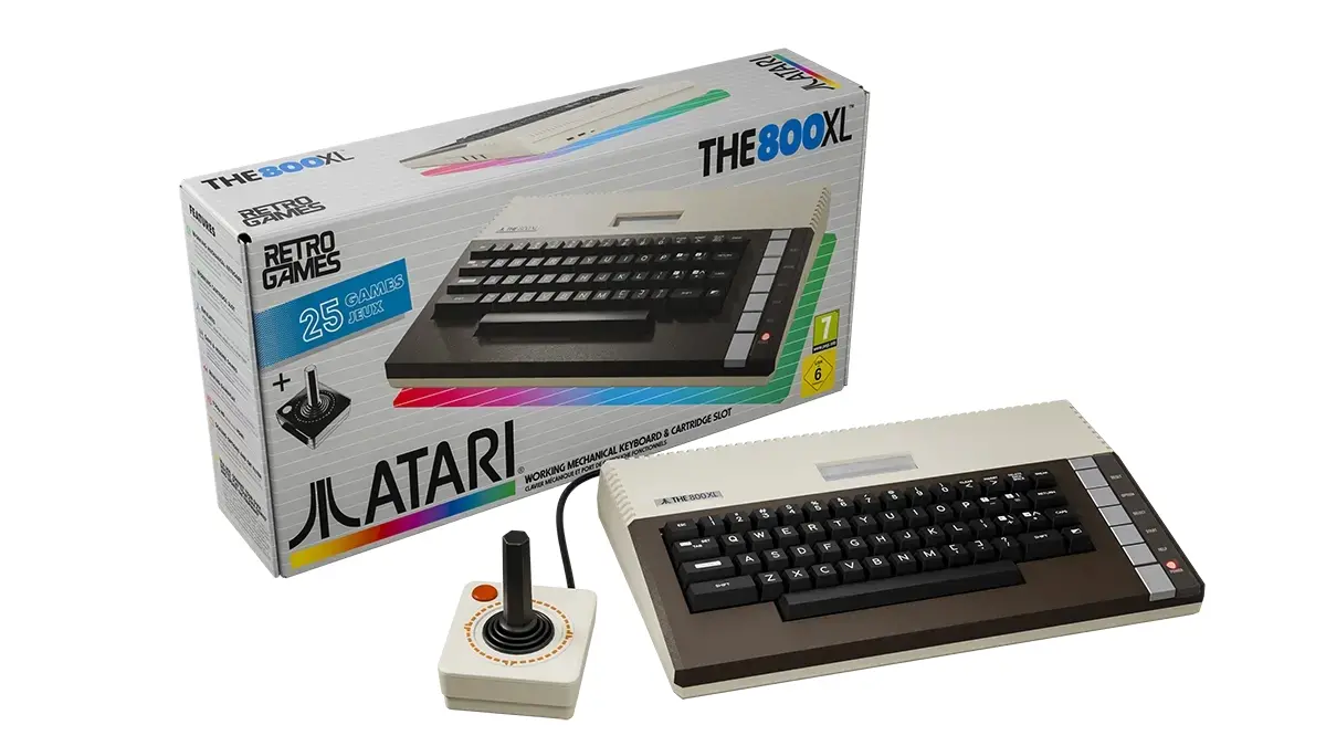 ATARI 800XL: il ritorno dell'iconico home computer anni '80 con giochi integrati