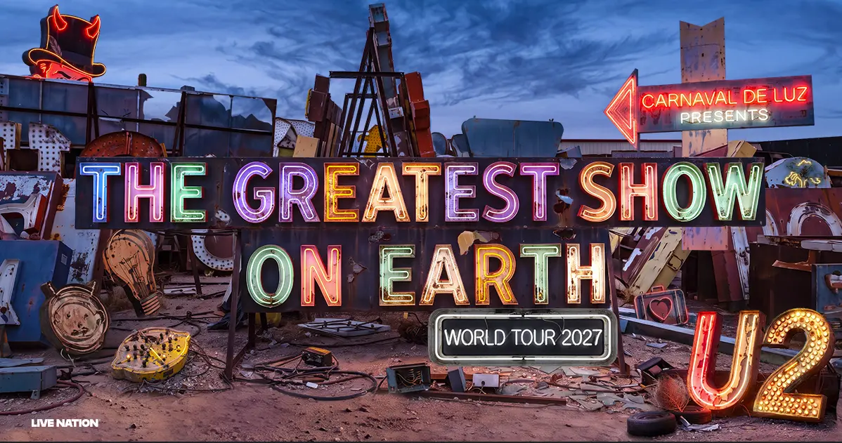 U2 annunciano il tour mondiale 2027 con il nuovo album Carnaval De Luz