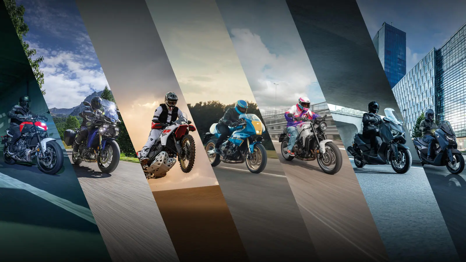 Yamaha presenta una gamma 2027 completamente rinnovata con nuovi colori iconici