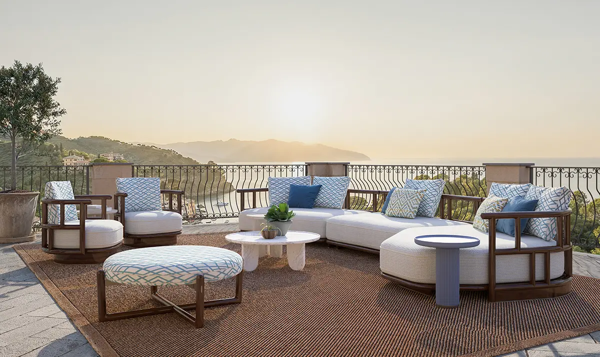 CPRN lancia la collezione outdoor di lusso CARLOS: comfort e artigianalità al Salone del Mobile 2026